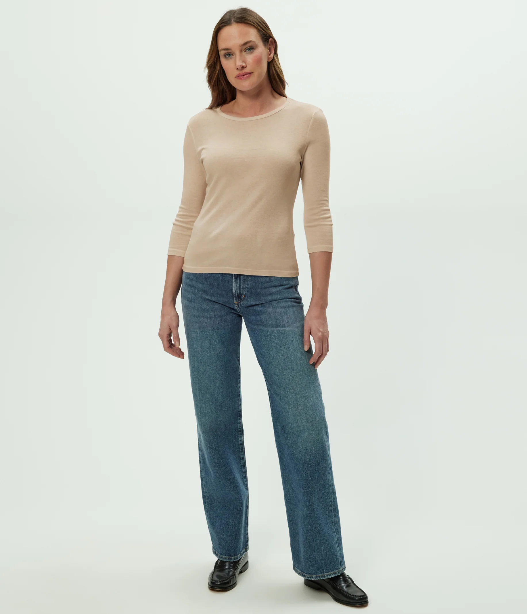 Dakota 3/4 Sleeve Tee - Image 57