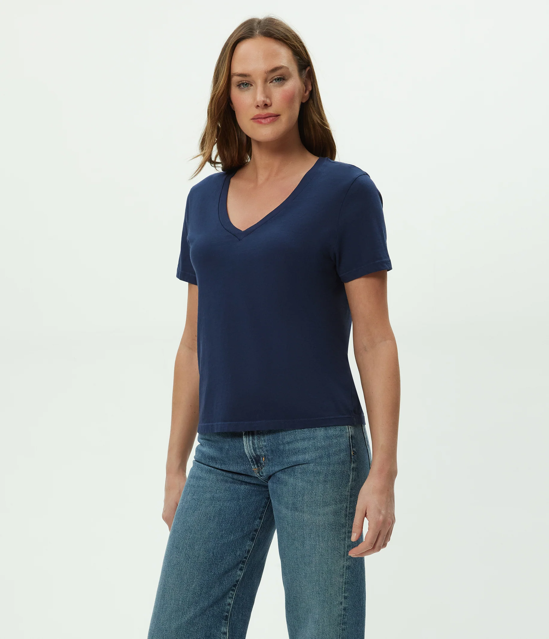 Daria V-Neck Tee - Image 25