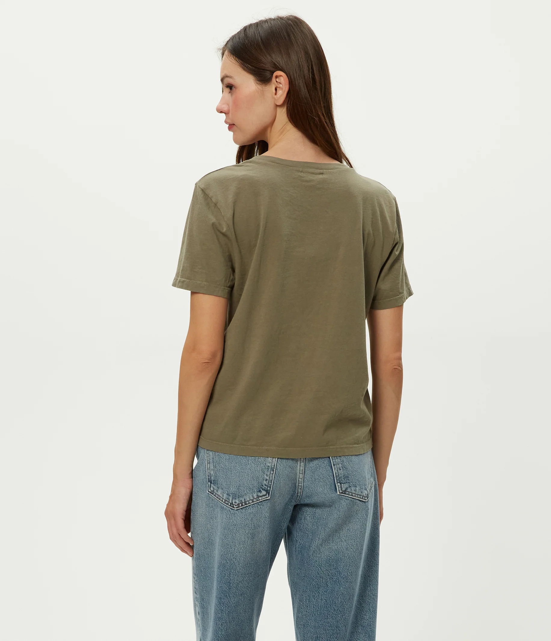 Daria V-Neck Tee - Image 3