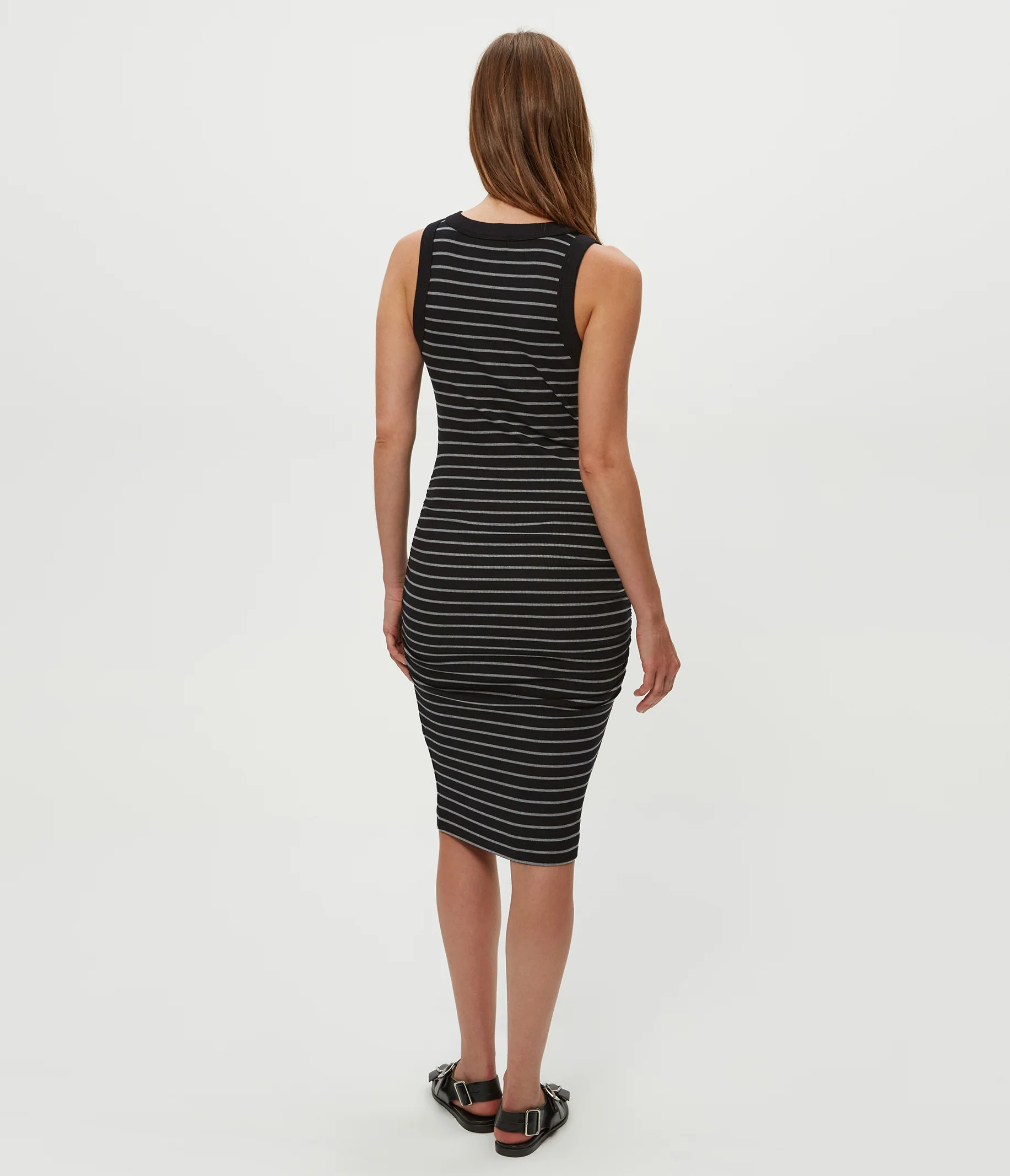 Demi Striped Ribbed Dress - Image 24