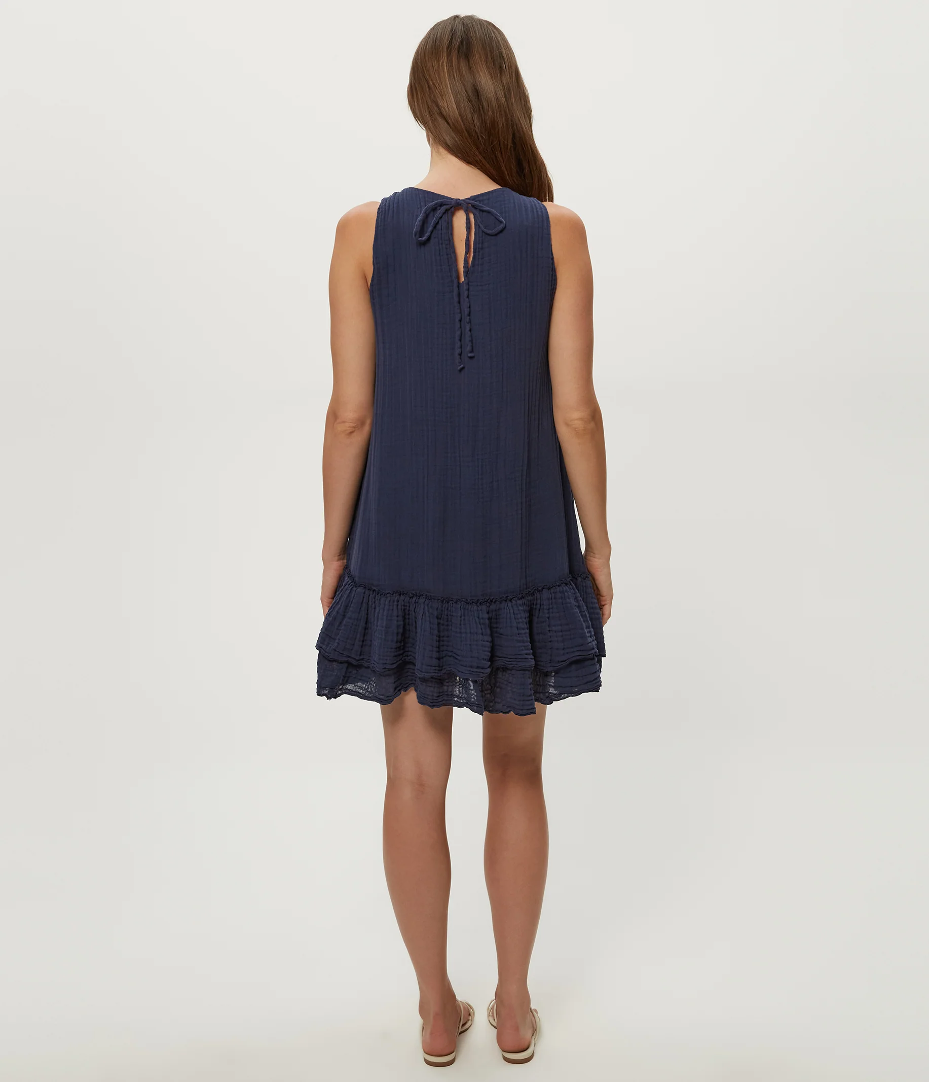 Dhaliah Ruffle Mini Dress - Image 10