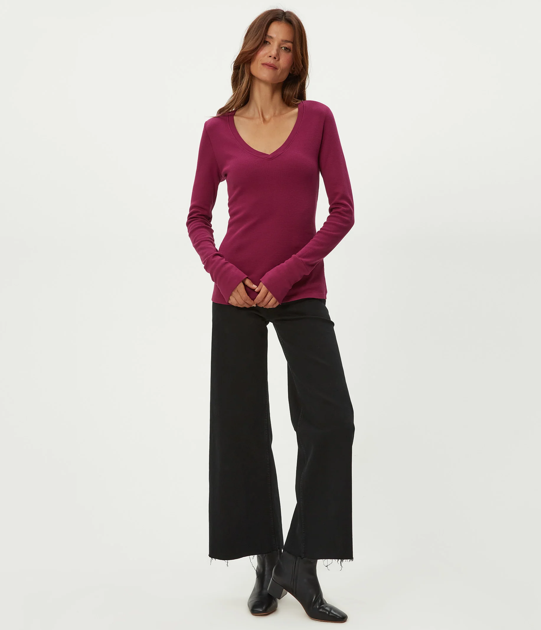 Dinah Thermal V-Neck - Image 23