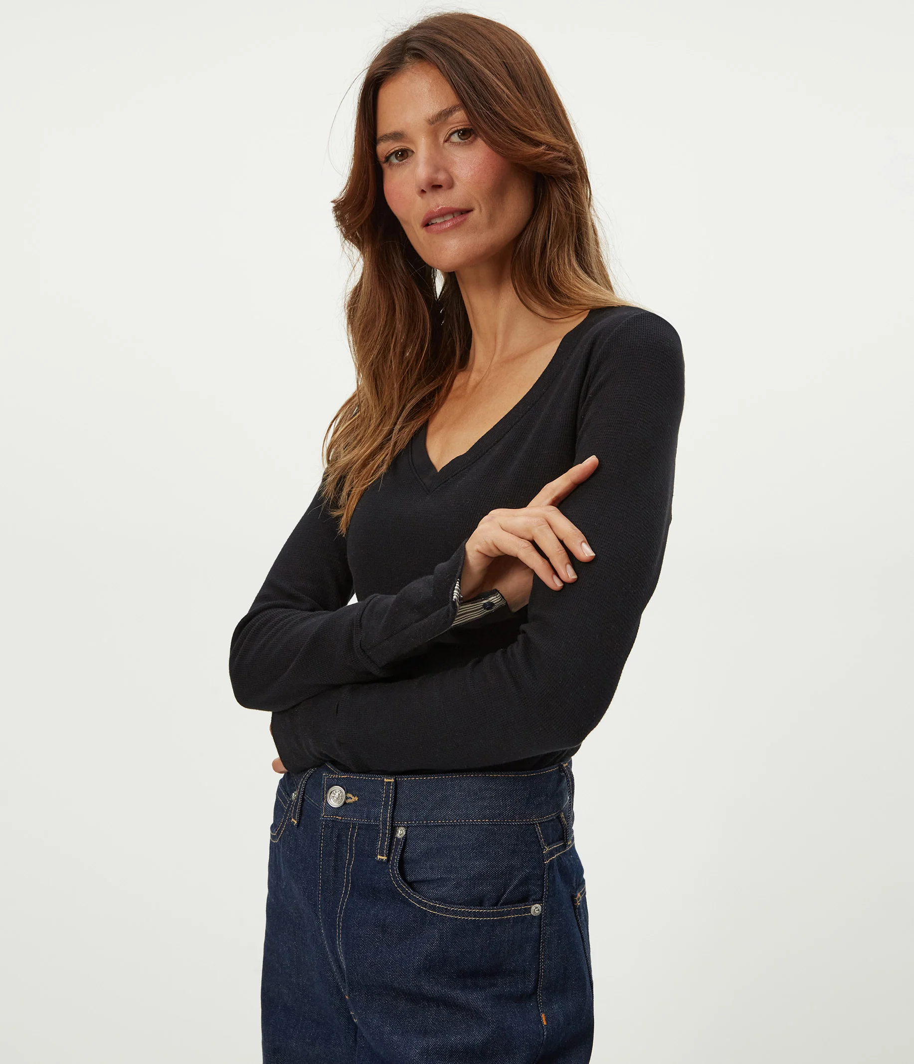 Dinah Thermal V-Neck - Image 26