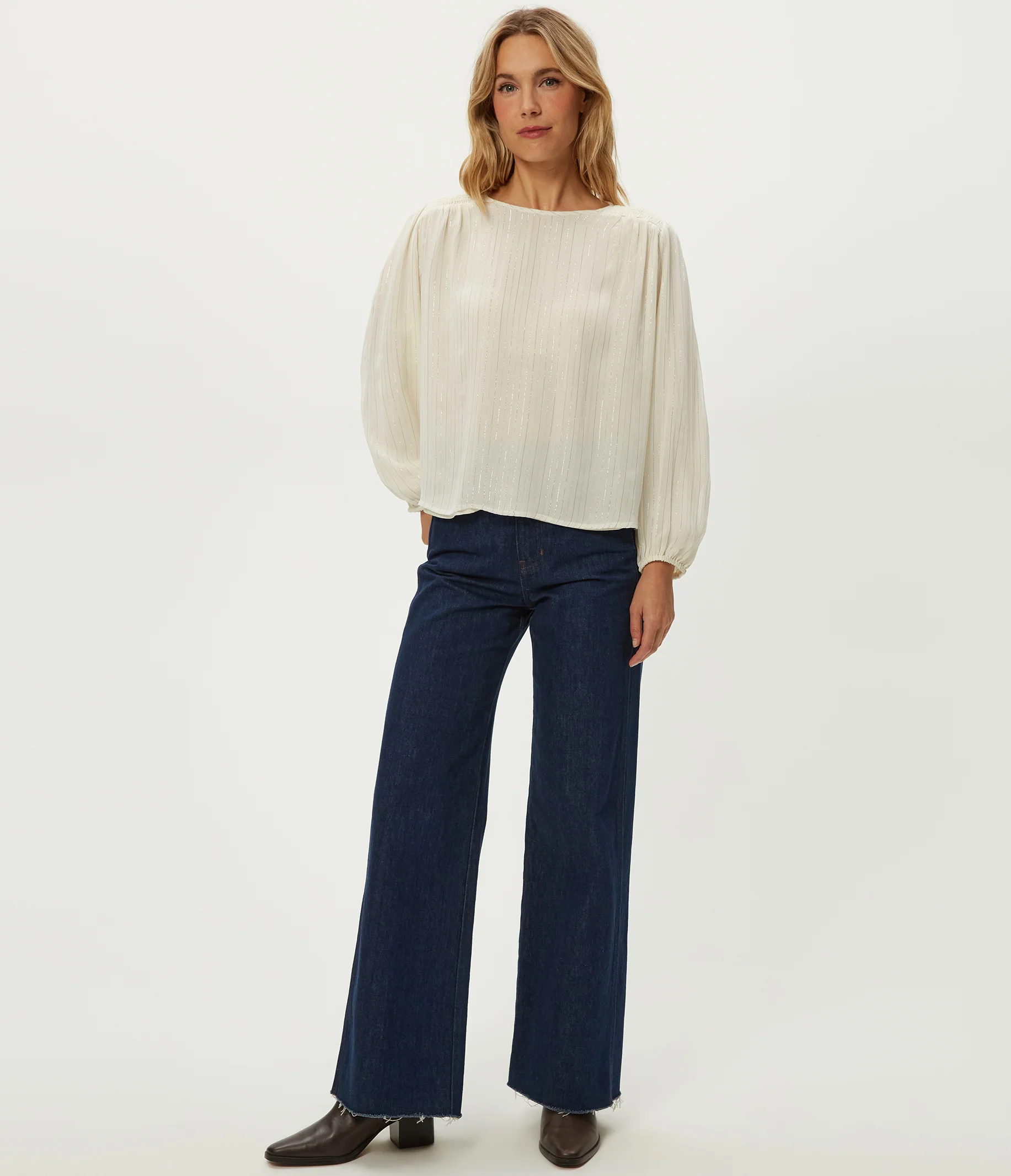 Dolly Metallic Stripe Top - Image 2