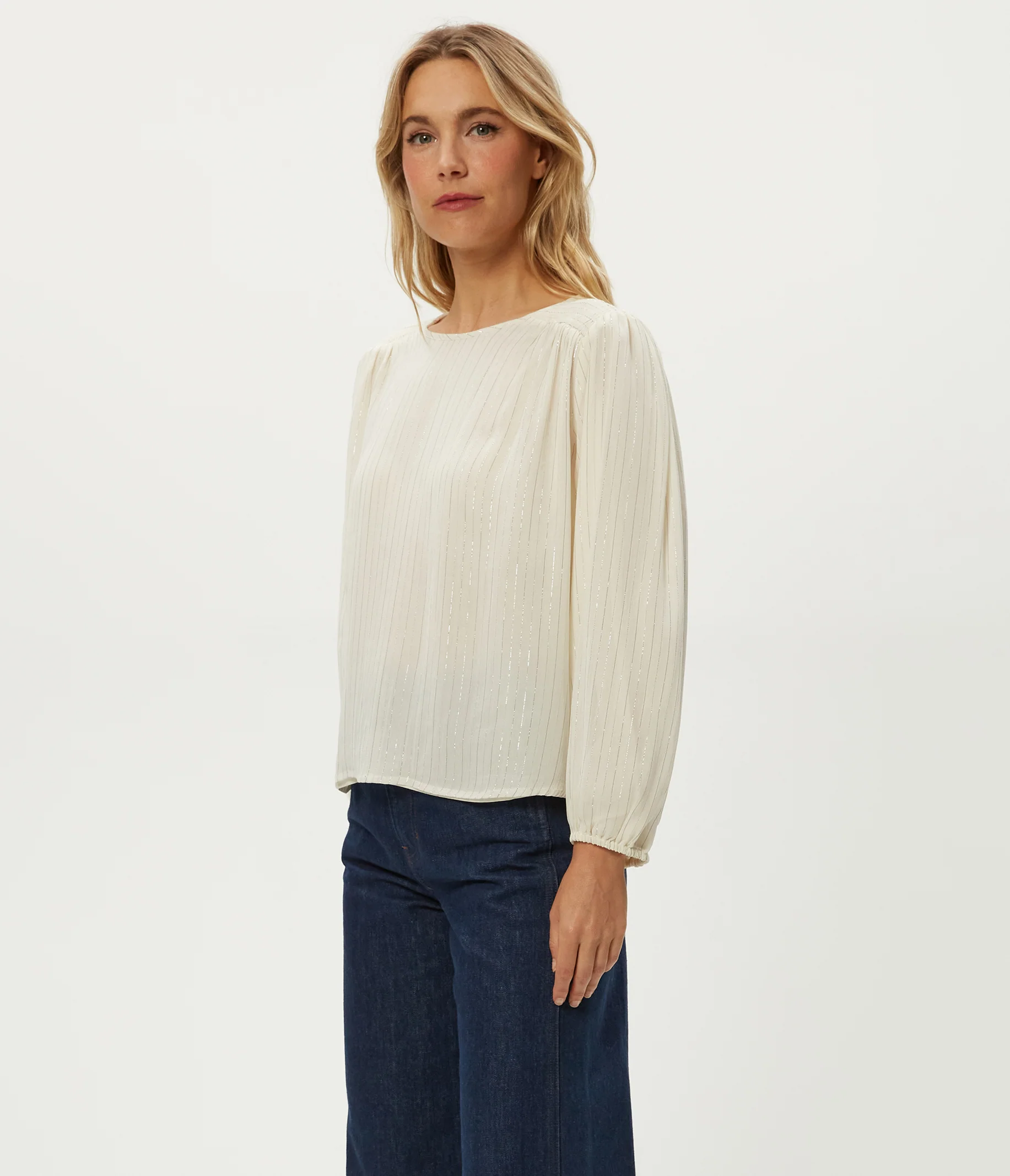 Dolly Metallic Stripe Top - Image 3