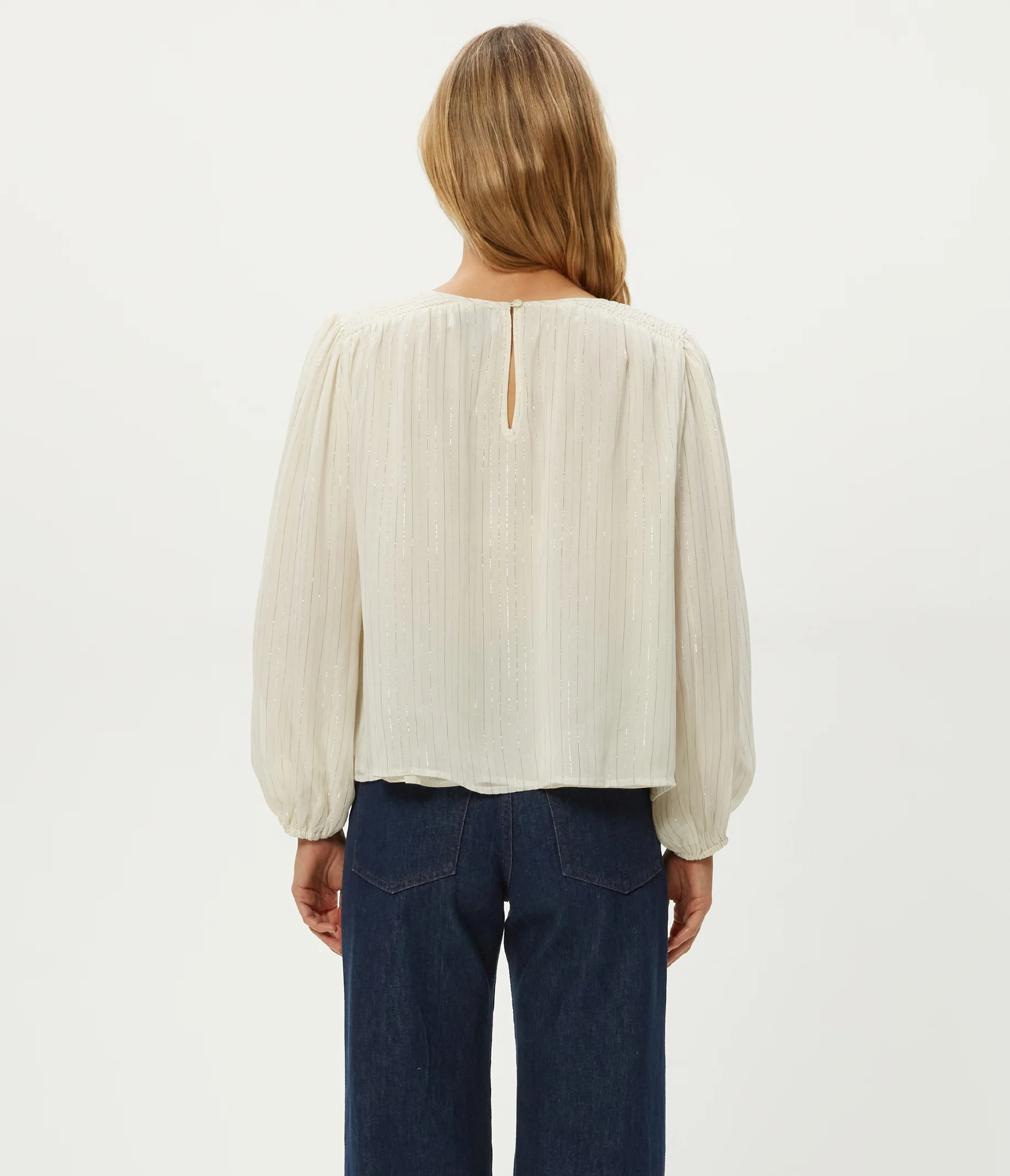 Dolly Metallic Stripe Top - Image 4