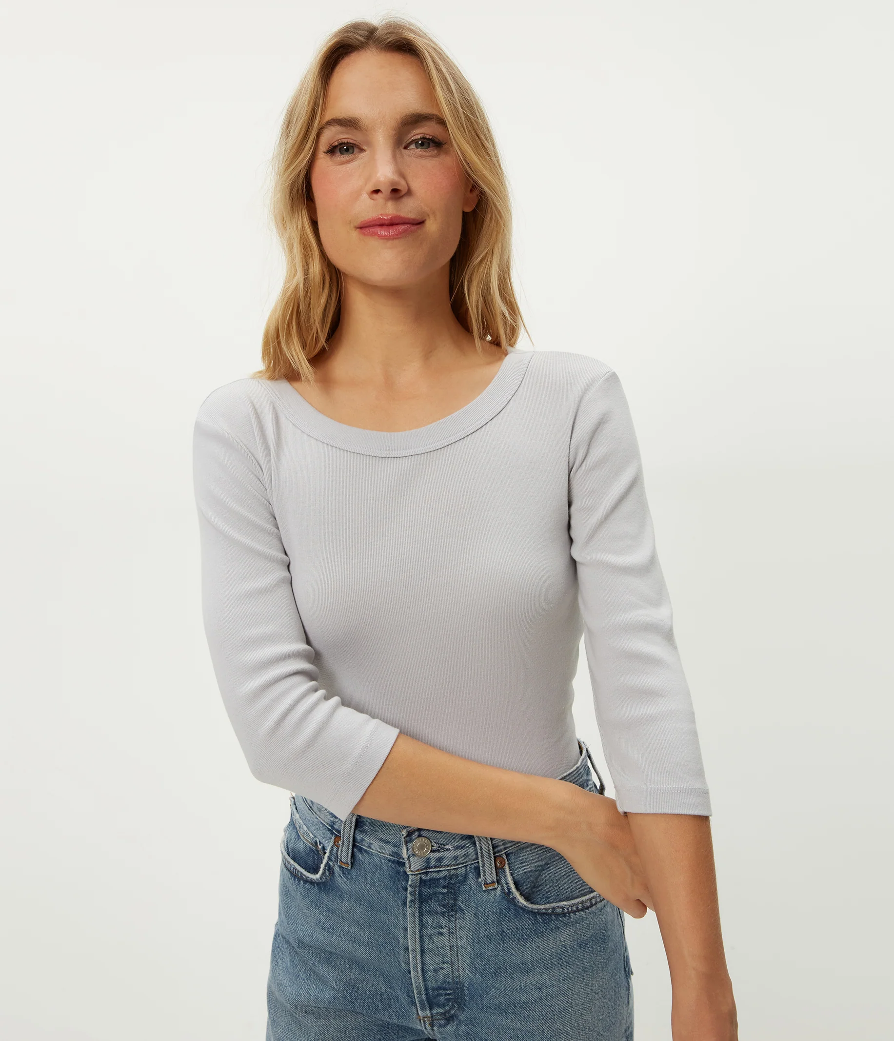 Dot 3/4 Sleeve Tee - Image 10