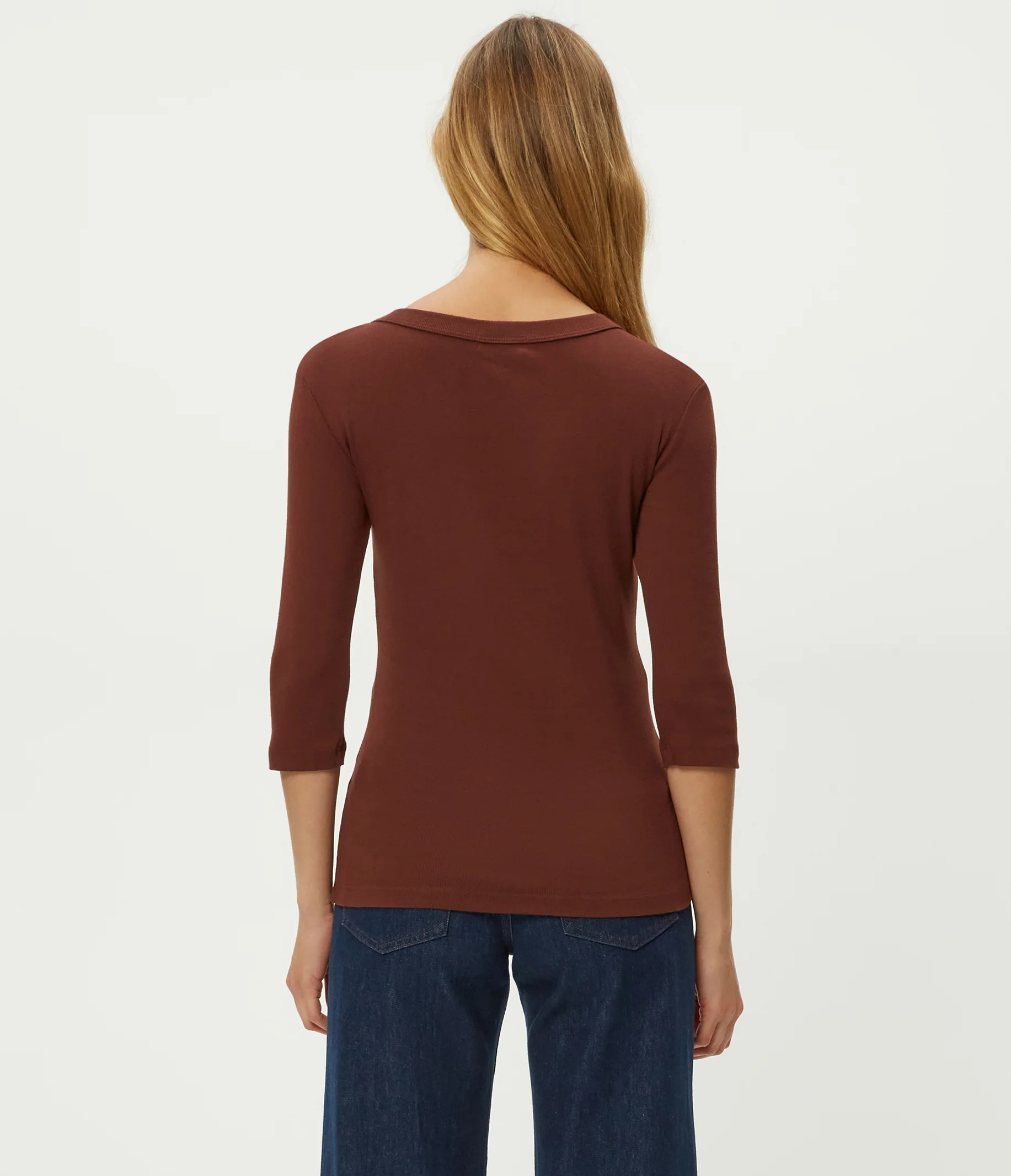 Dot 3/4 Sleeve Tee - Image 37