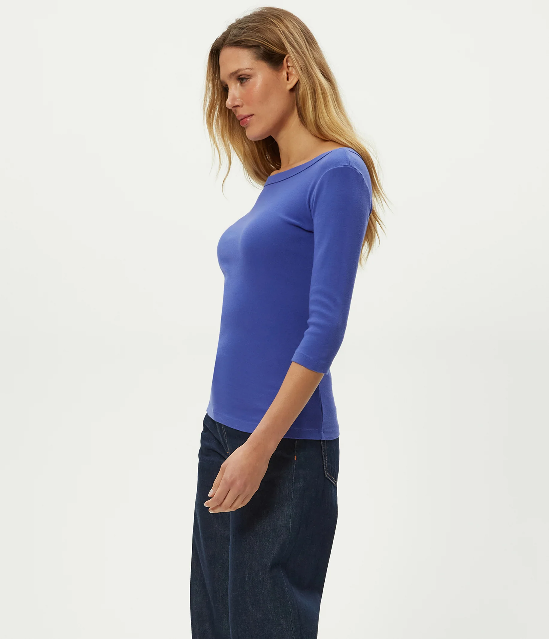 Dot 3/4 Sleeve Tee - Image 64