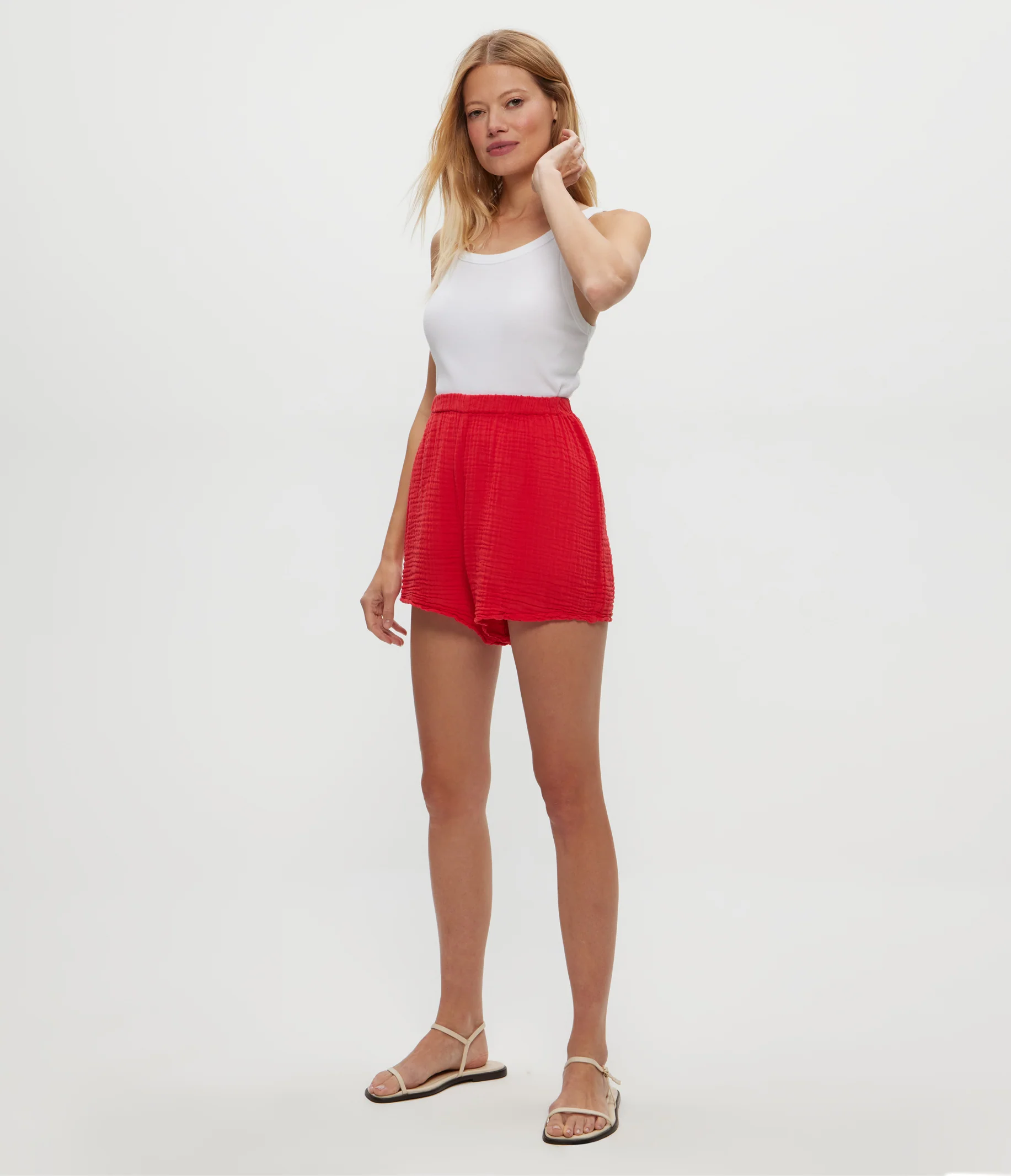 Dream Gauze Flutter Short - Image 13