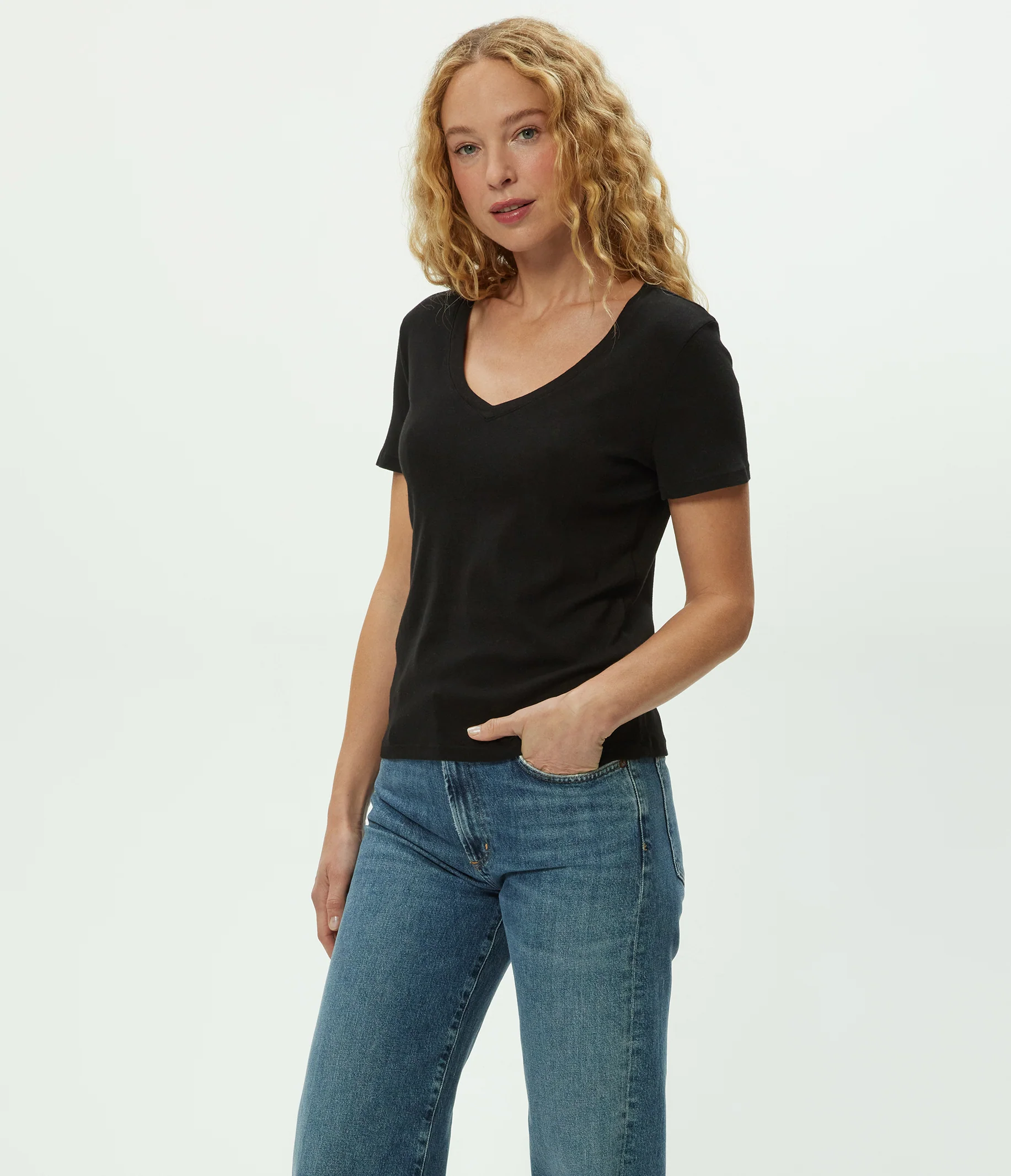 Dylan V-Neck Tee - Image 29