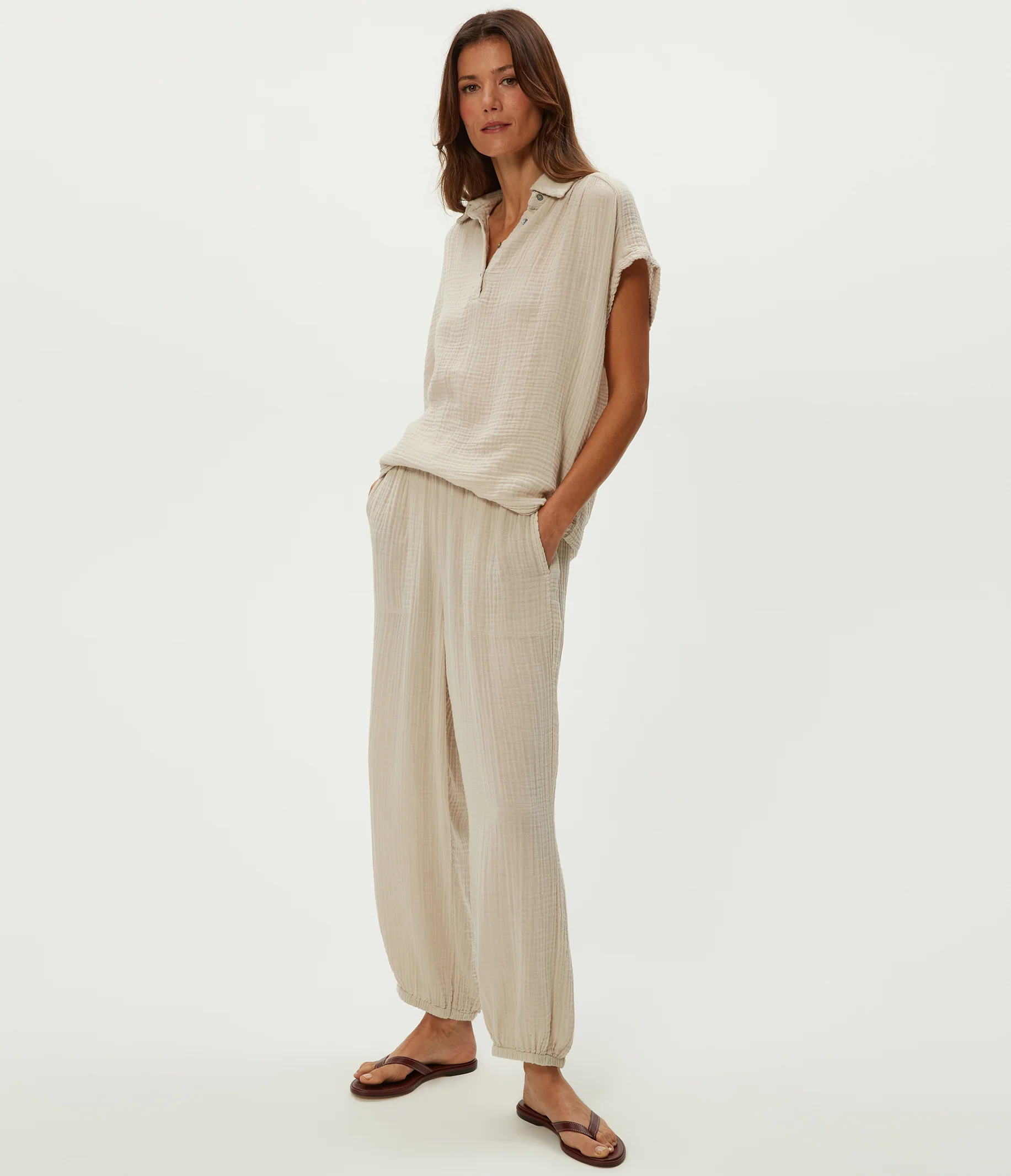 Elsa Gauze Jogger - Image 13