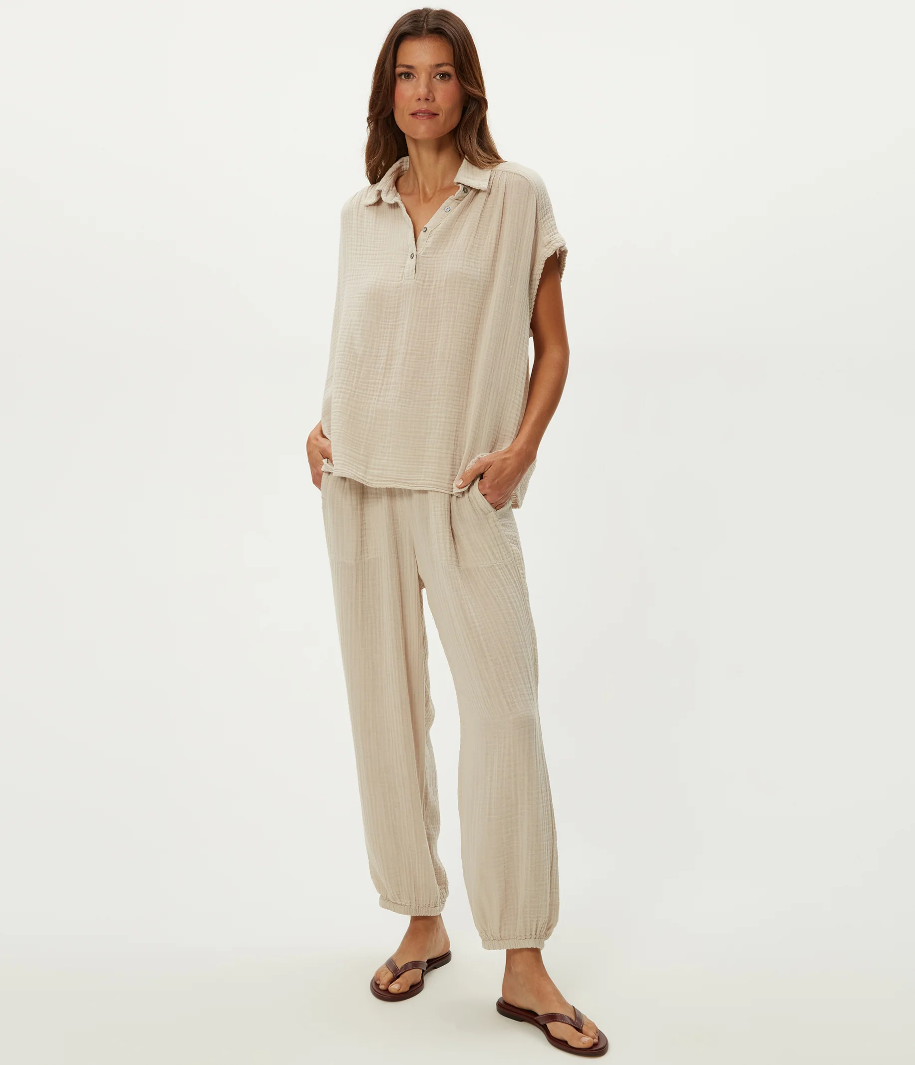 Elsa Gauze Jogger - Image 14