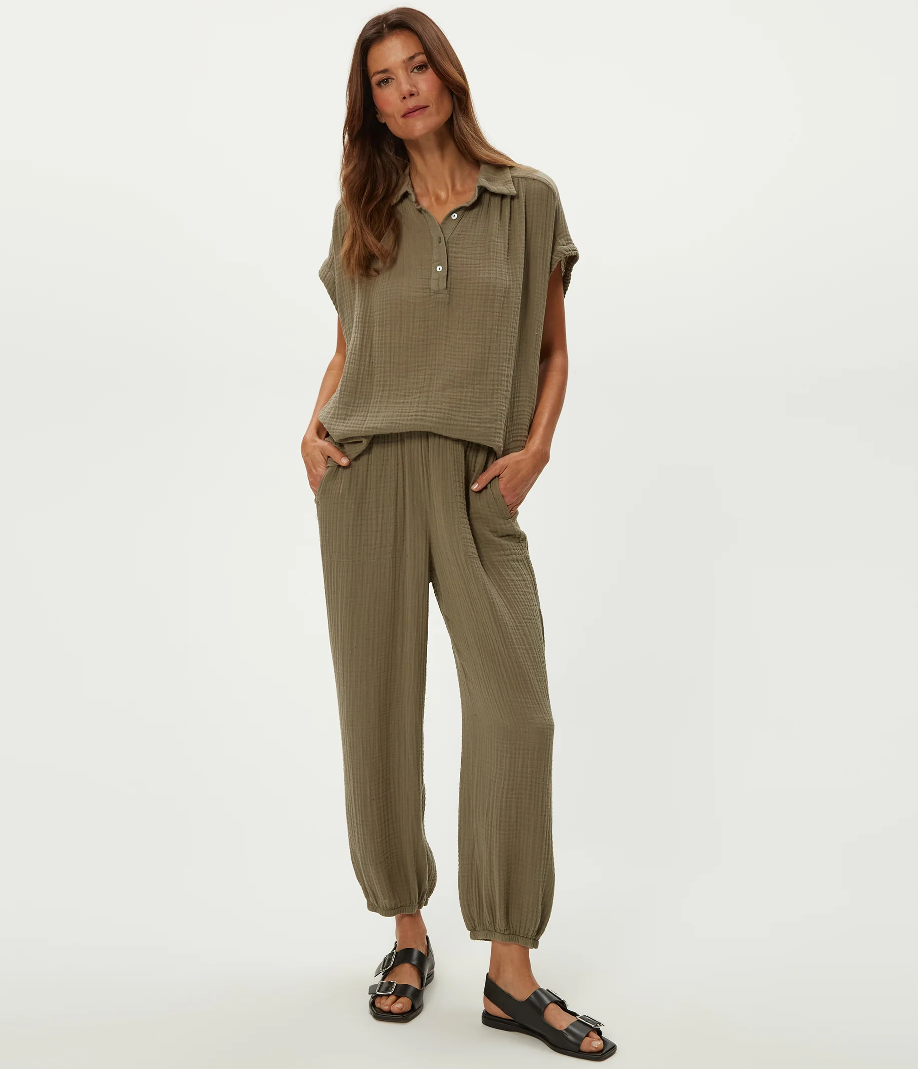 Elsa Gauze Jogger - Image 18