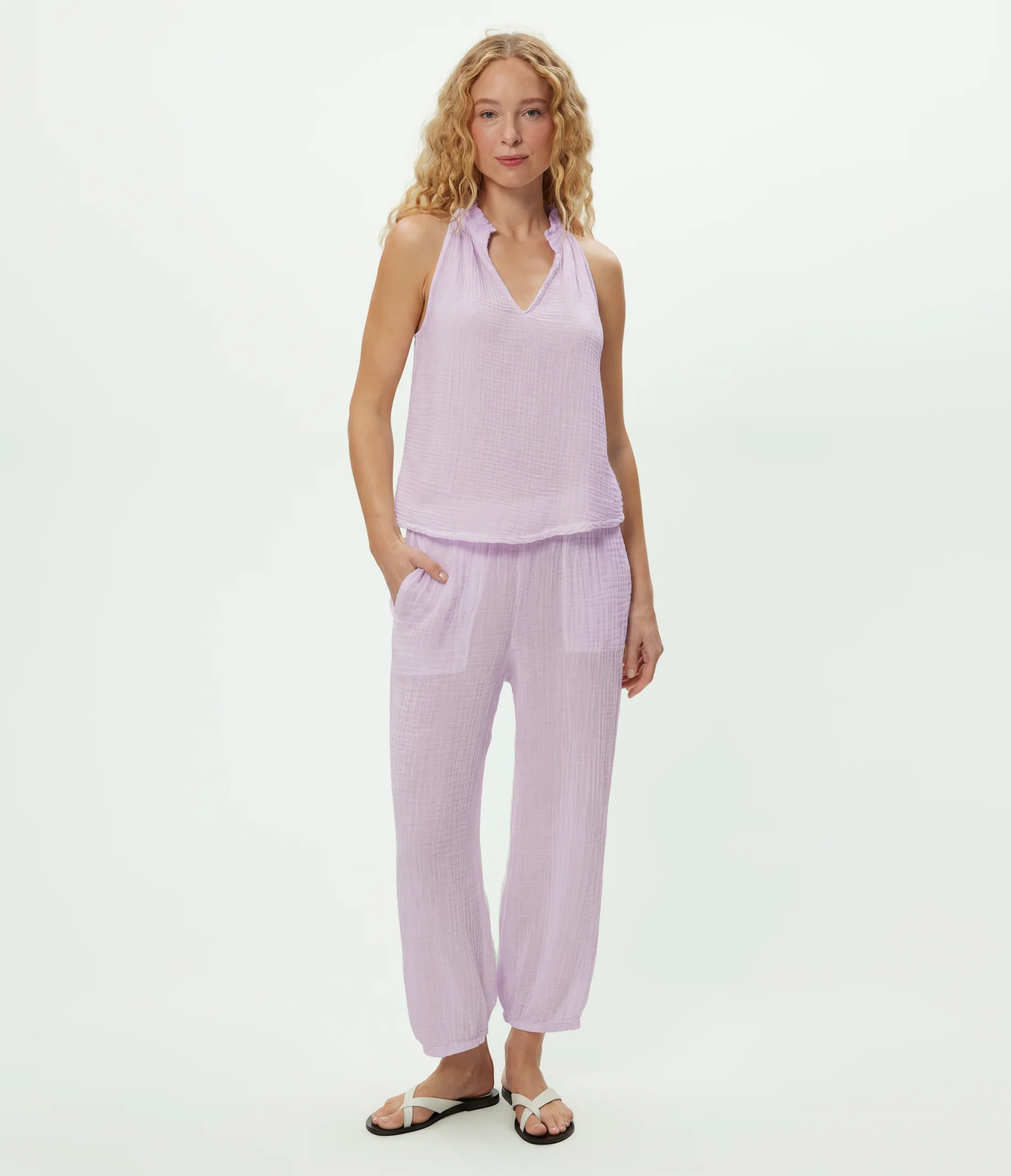 Elsa Gauze Jogger - Image 46