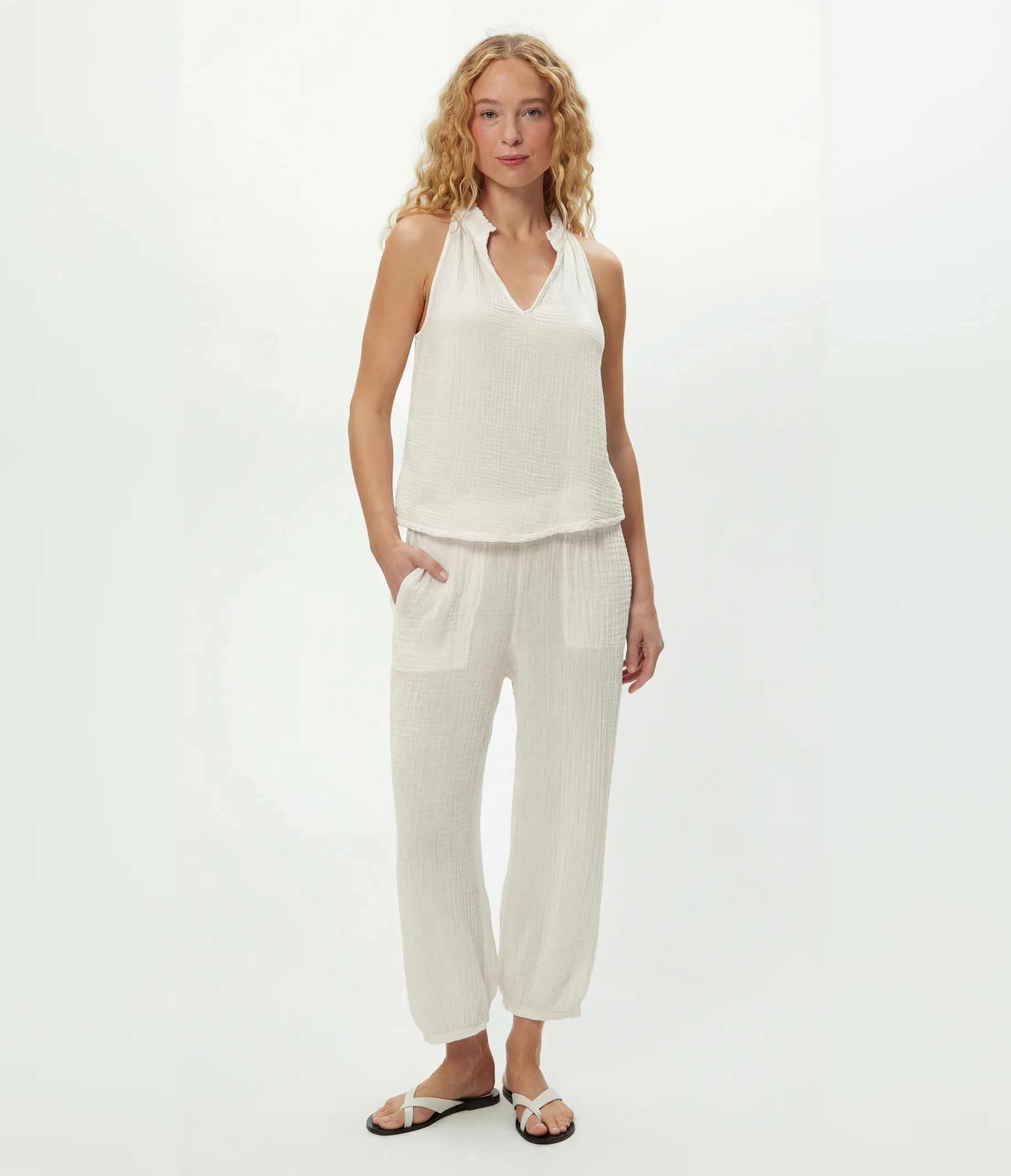 Elsa Gauze Jogger - Image 52