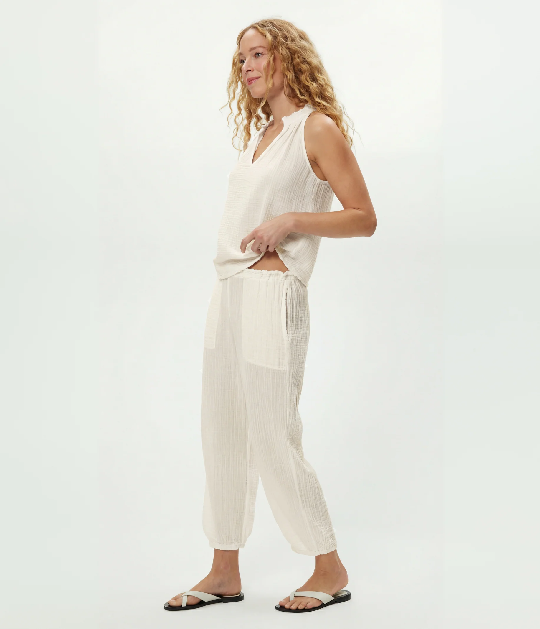 Elsa Gauze Jogger - Image 53
