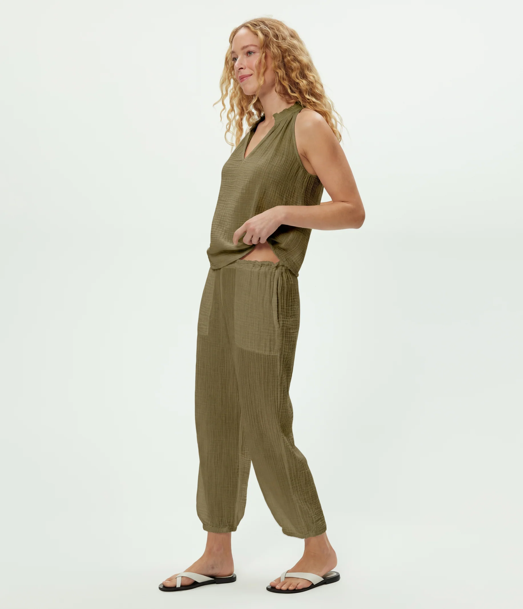 Elsa Gauze Jogger - Image 57
