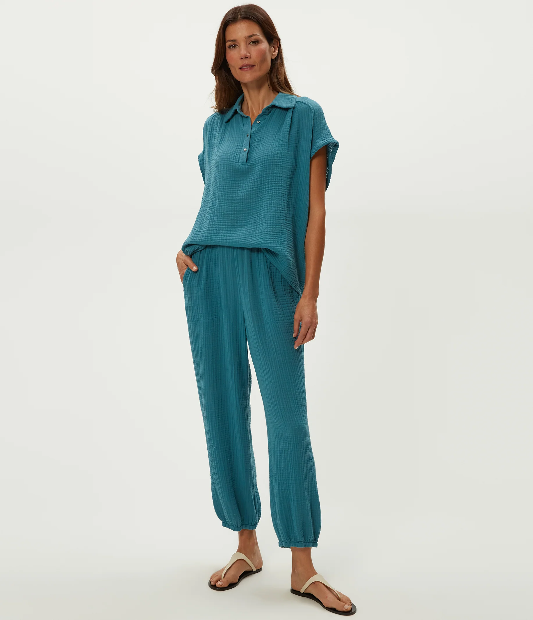 Elsa Gauze Jogger - Image 9