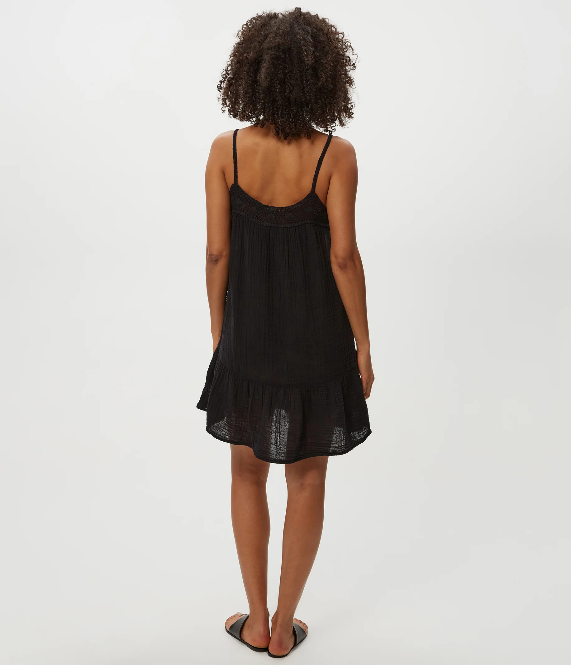 Emree Crochet Trim Mini Dress - Image 15