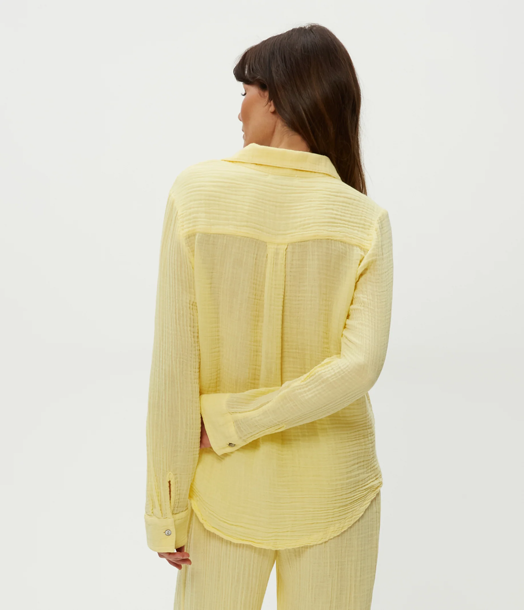 Ernie Gauze Button Down Shirt - Image 4
