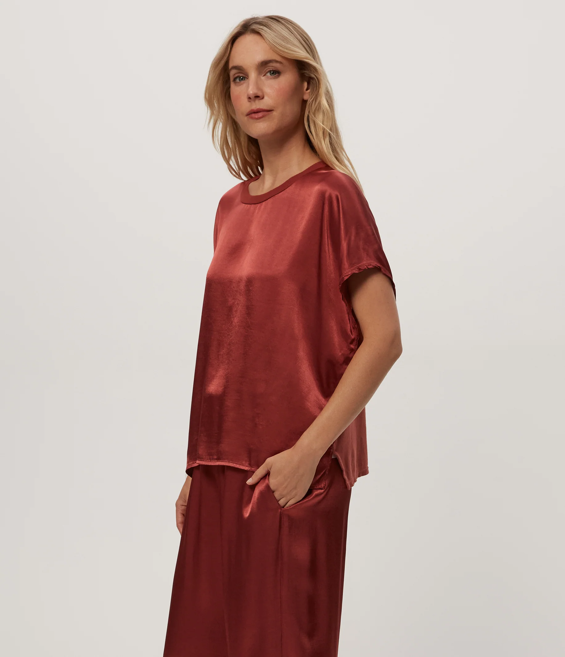 Flow Satin Tee - Image 11