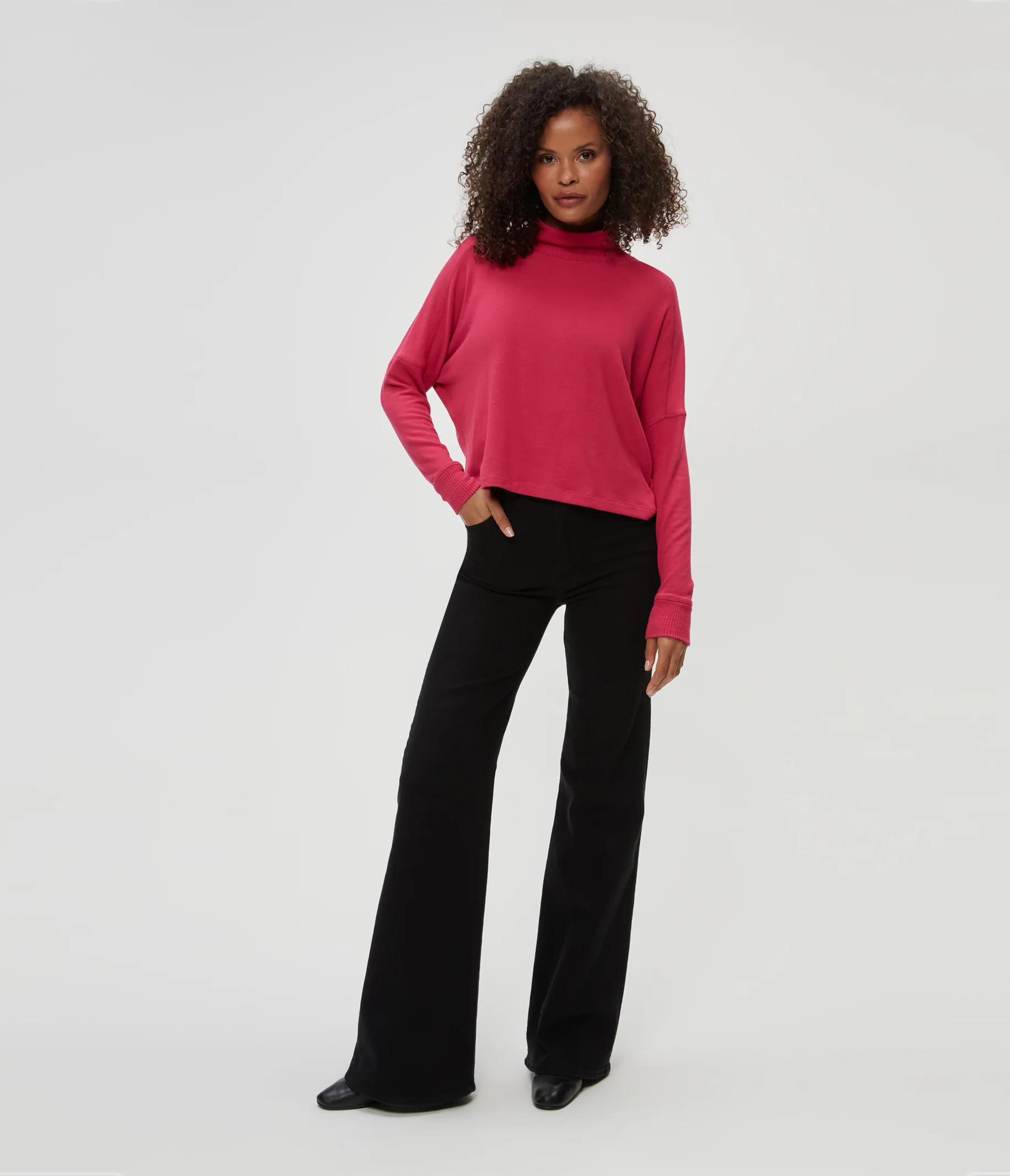 Frida Mock Neck Top - Image 14