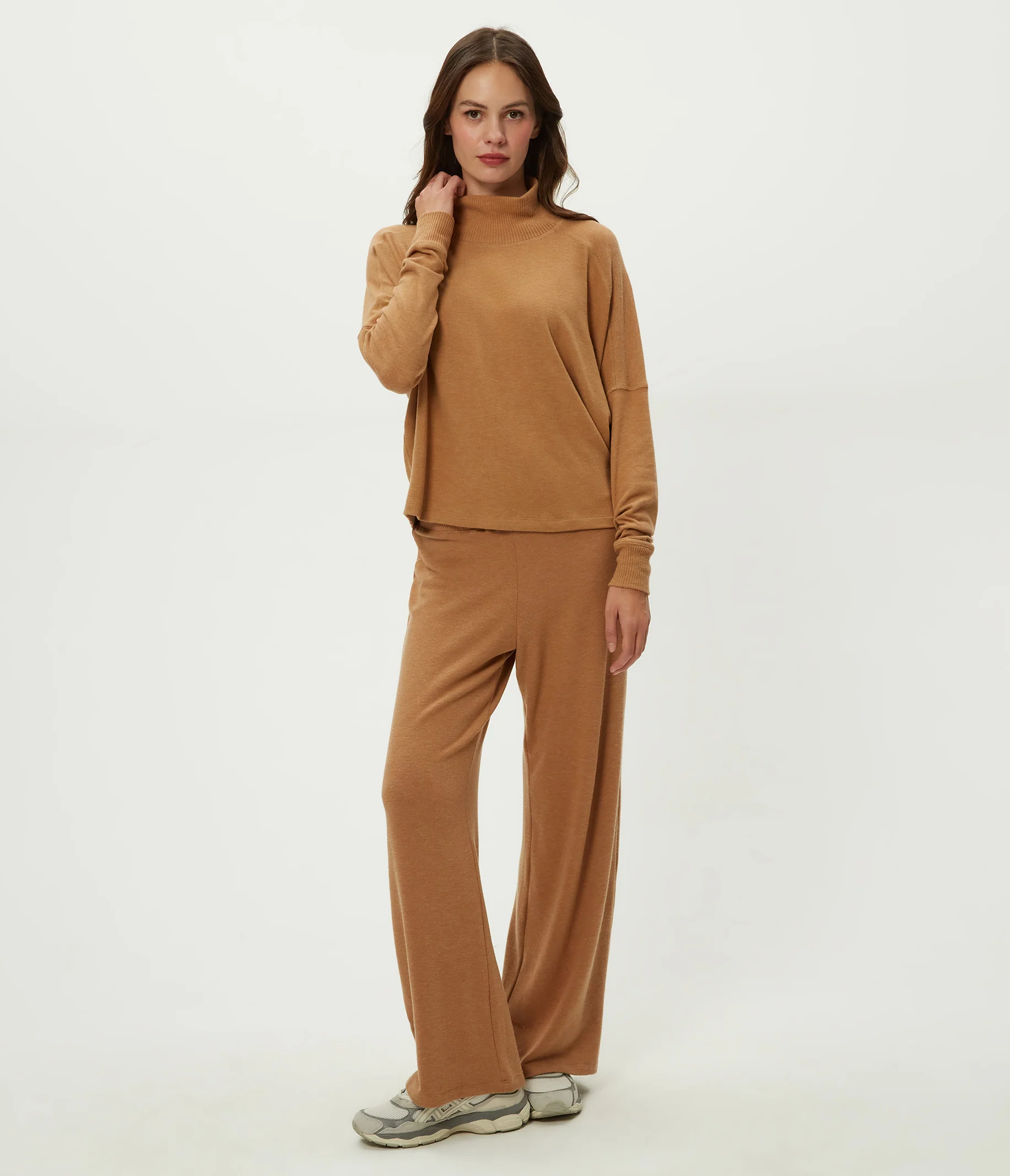Frida Mock Neck Top - Image 2