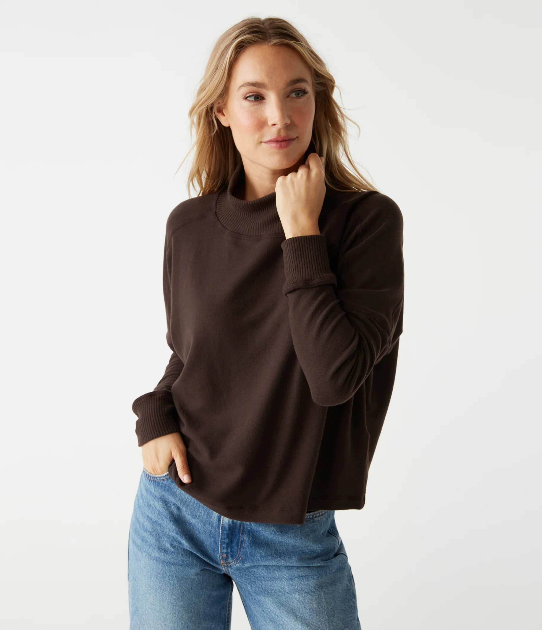 Frida Mock Neck Top - Image 21