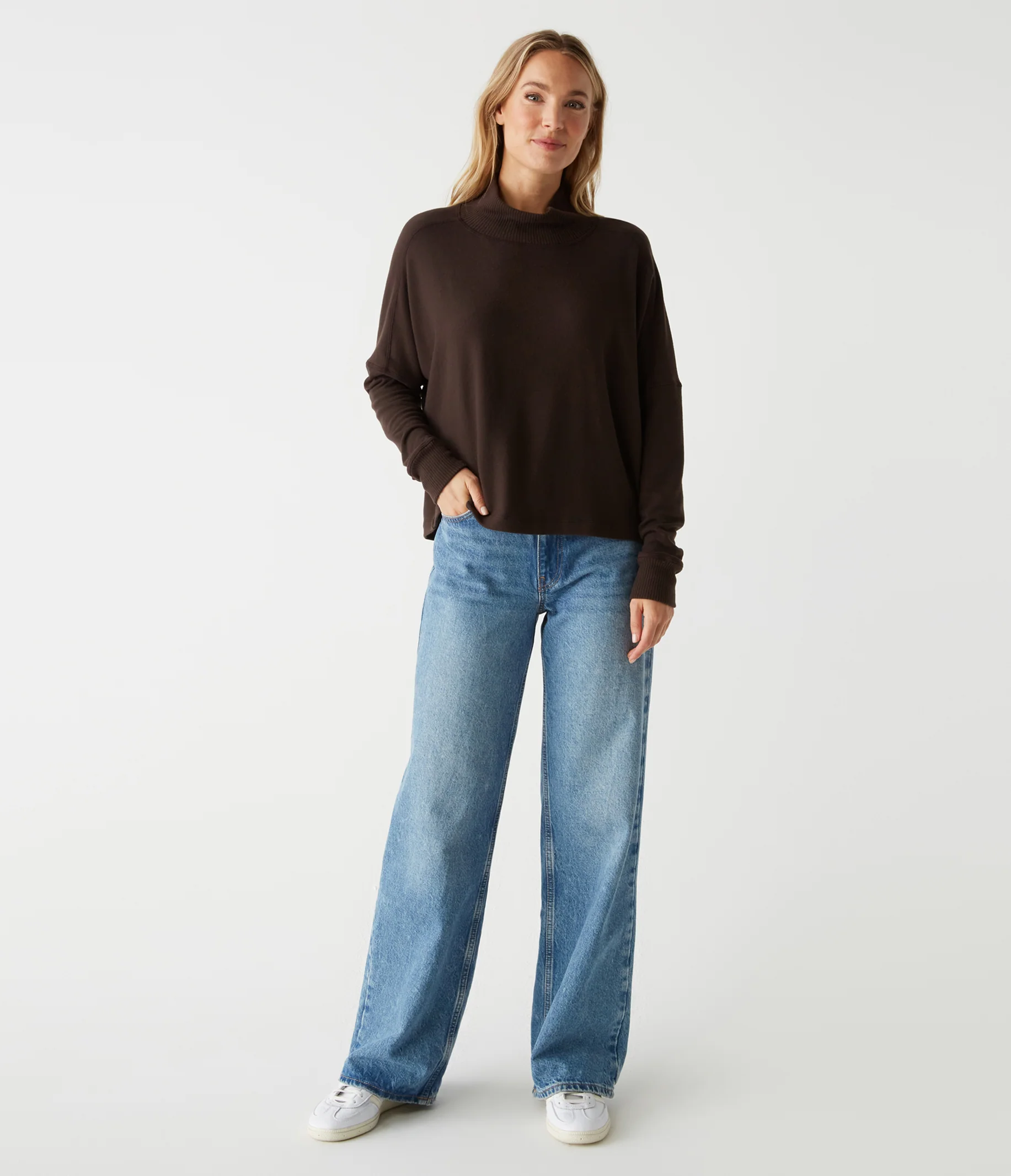 Frida Mock Neck Top - Image 22