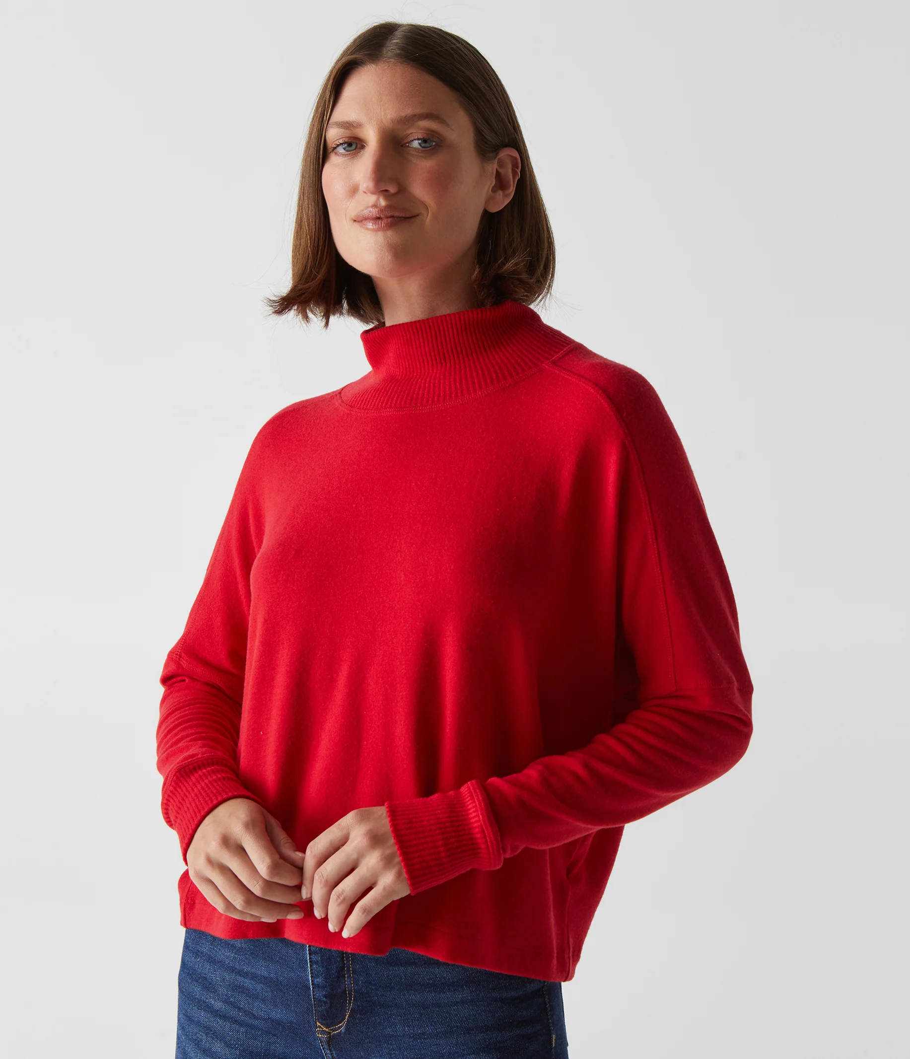 Frida Mock Neck Top - Image 29