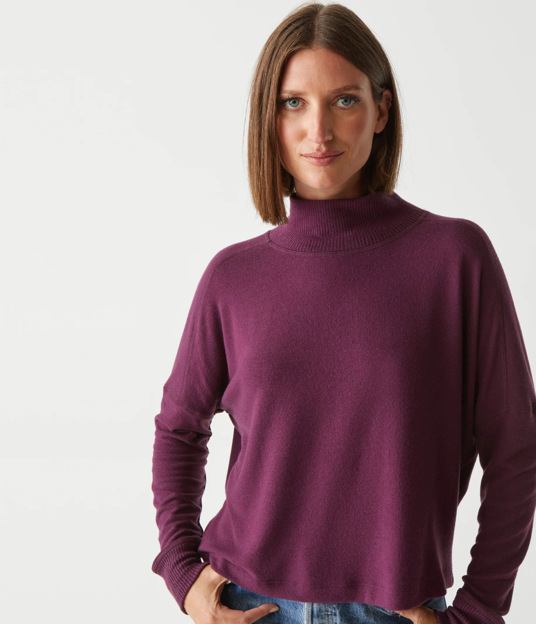 Frida Mock Neck Top - Image 33