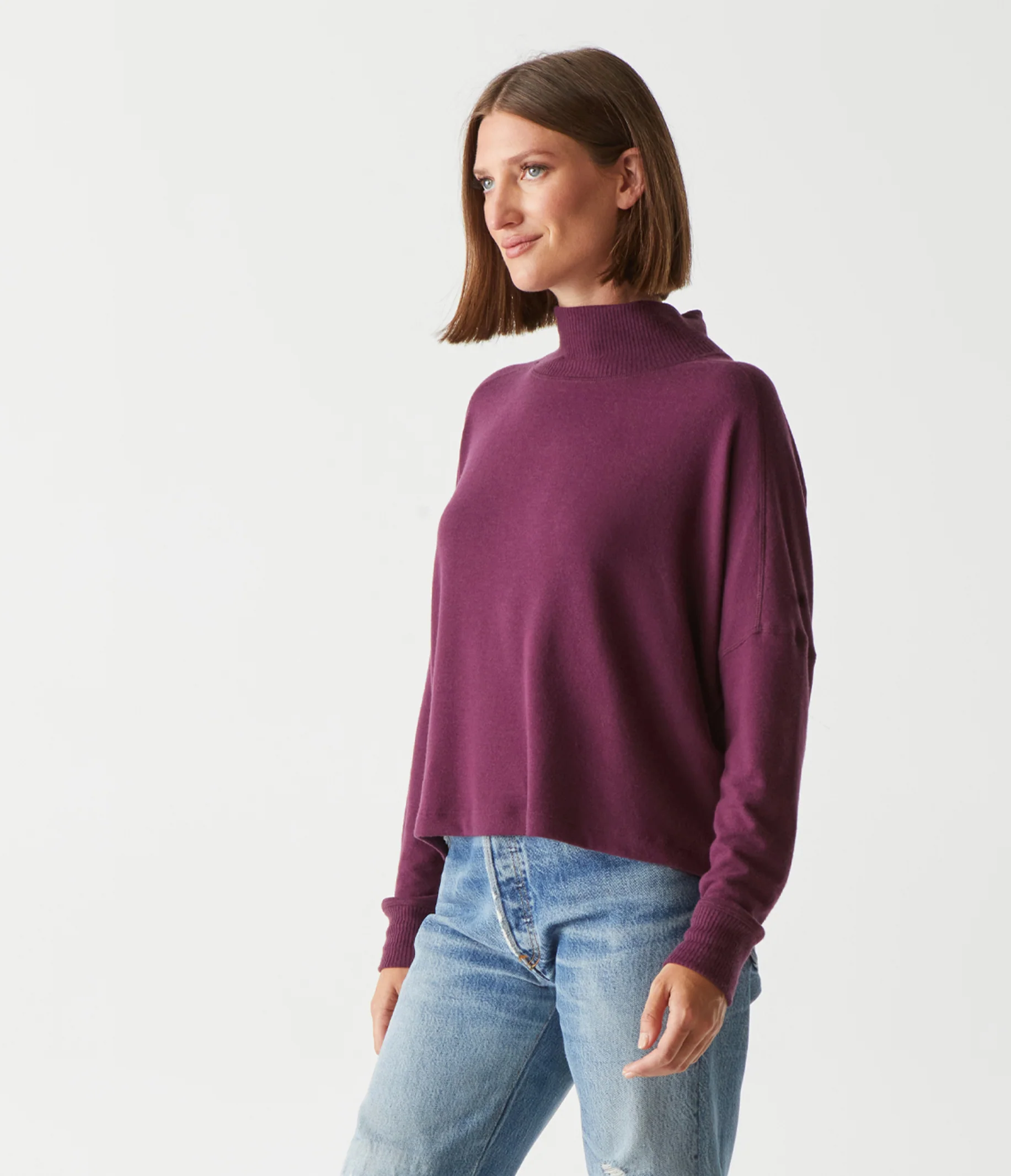 Frida Mock Neck Top - Image 35
