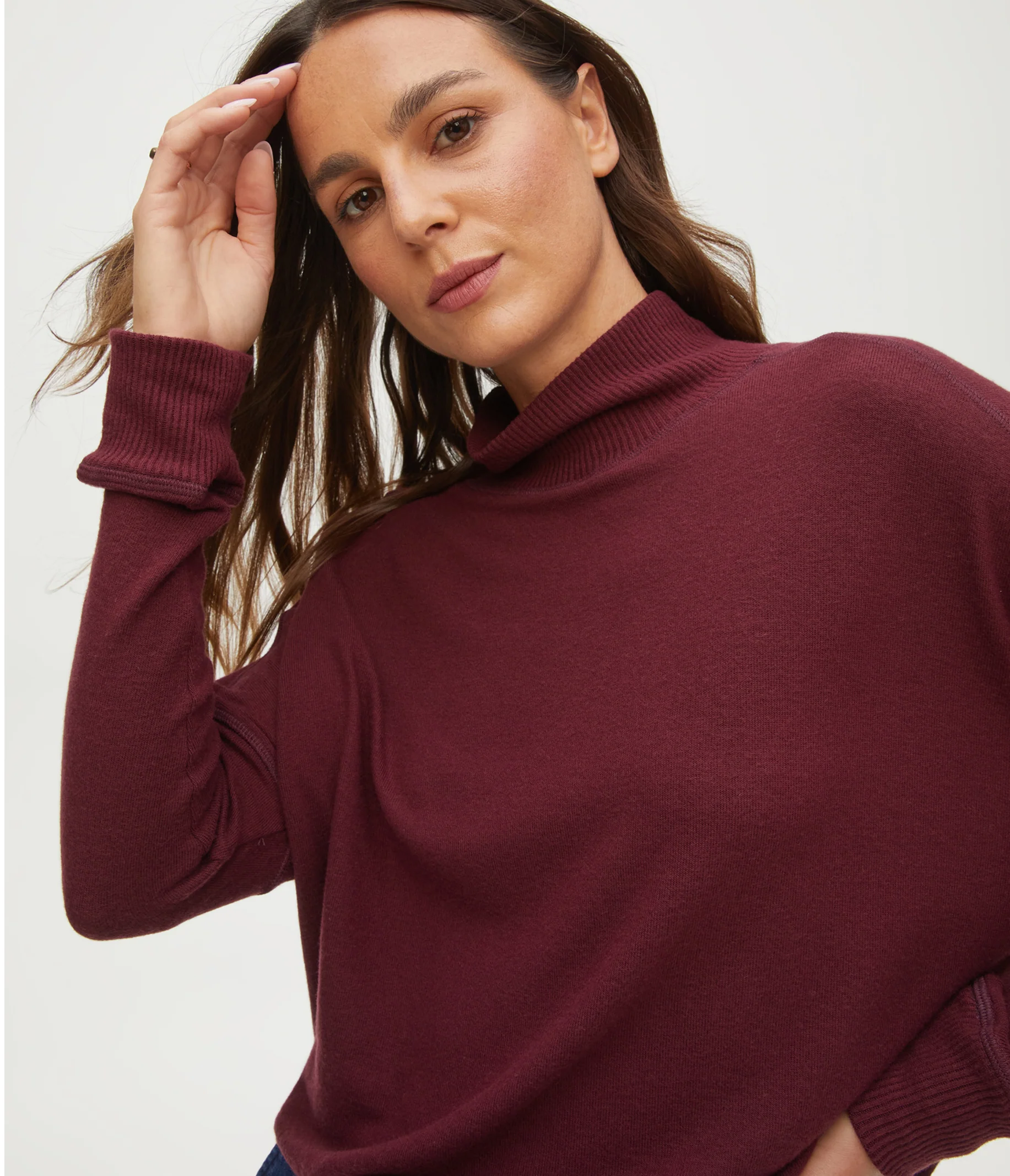 Frida Mock Neck Top - Image 37