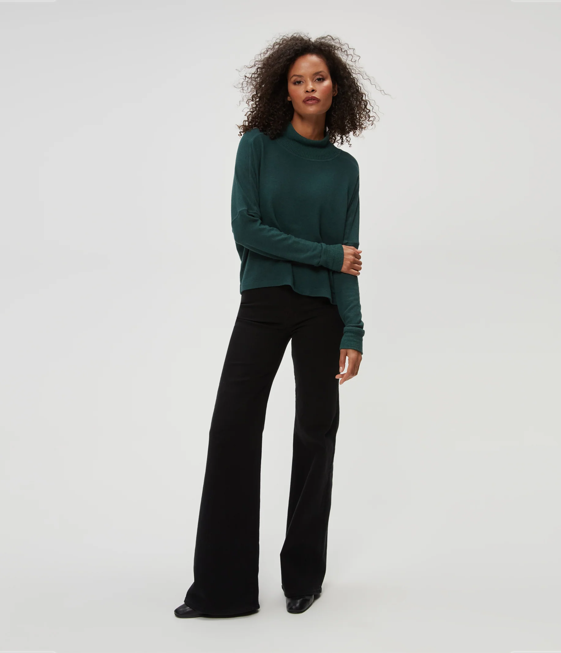 Frida Mock Neck Top - Image 46