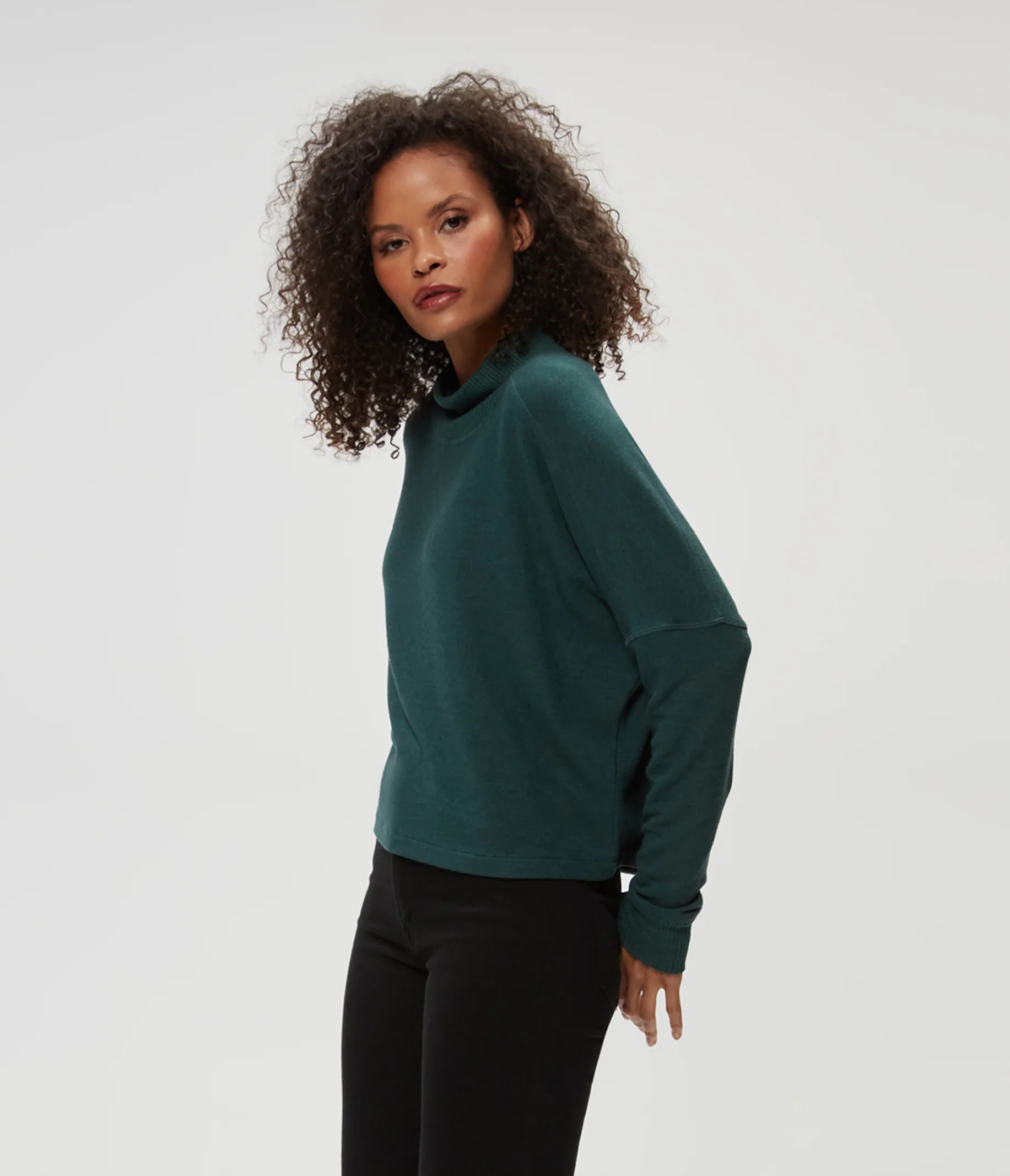 Frida Mock Neck Top - Image 47