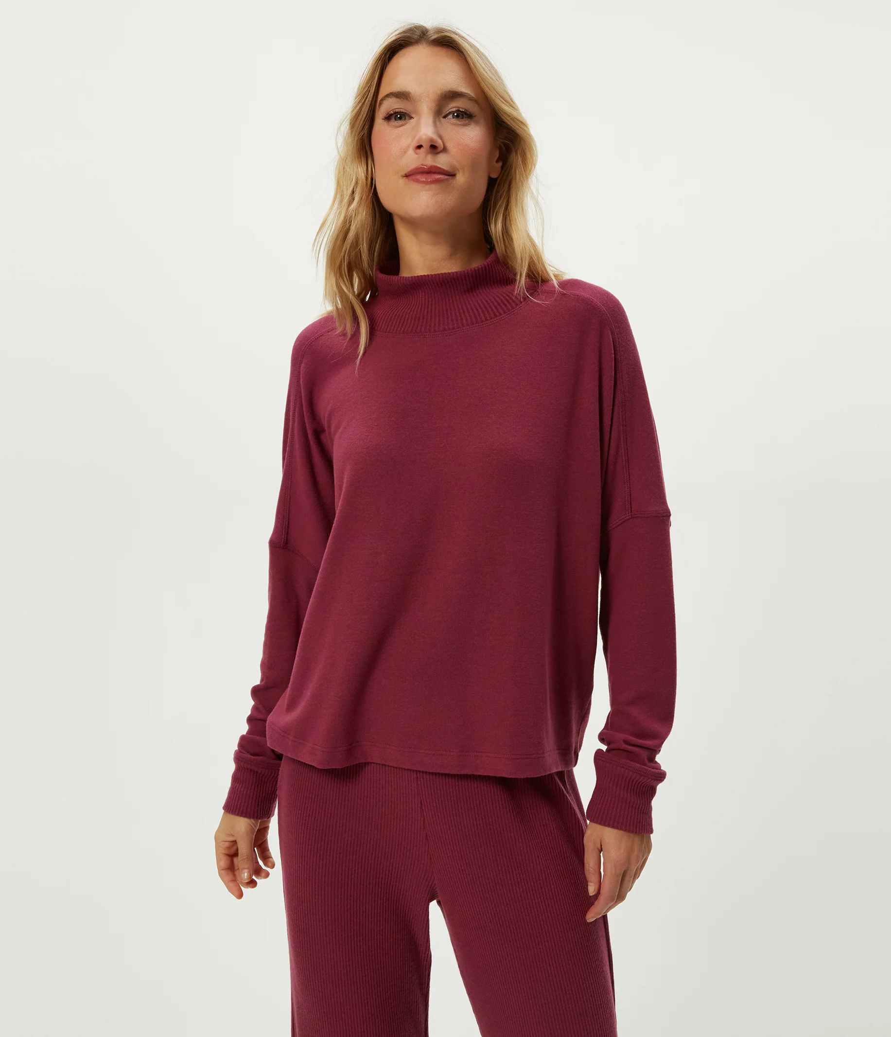 Frida Mock Neck Top - Image 49