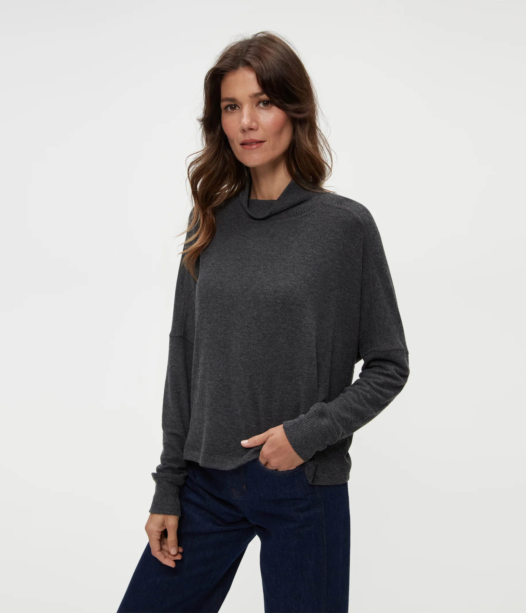 Frida Mock Neck Top - Image 5