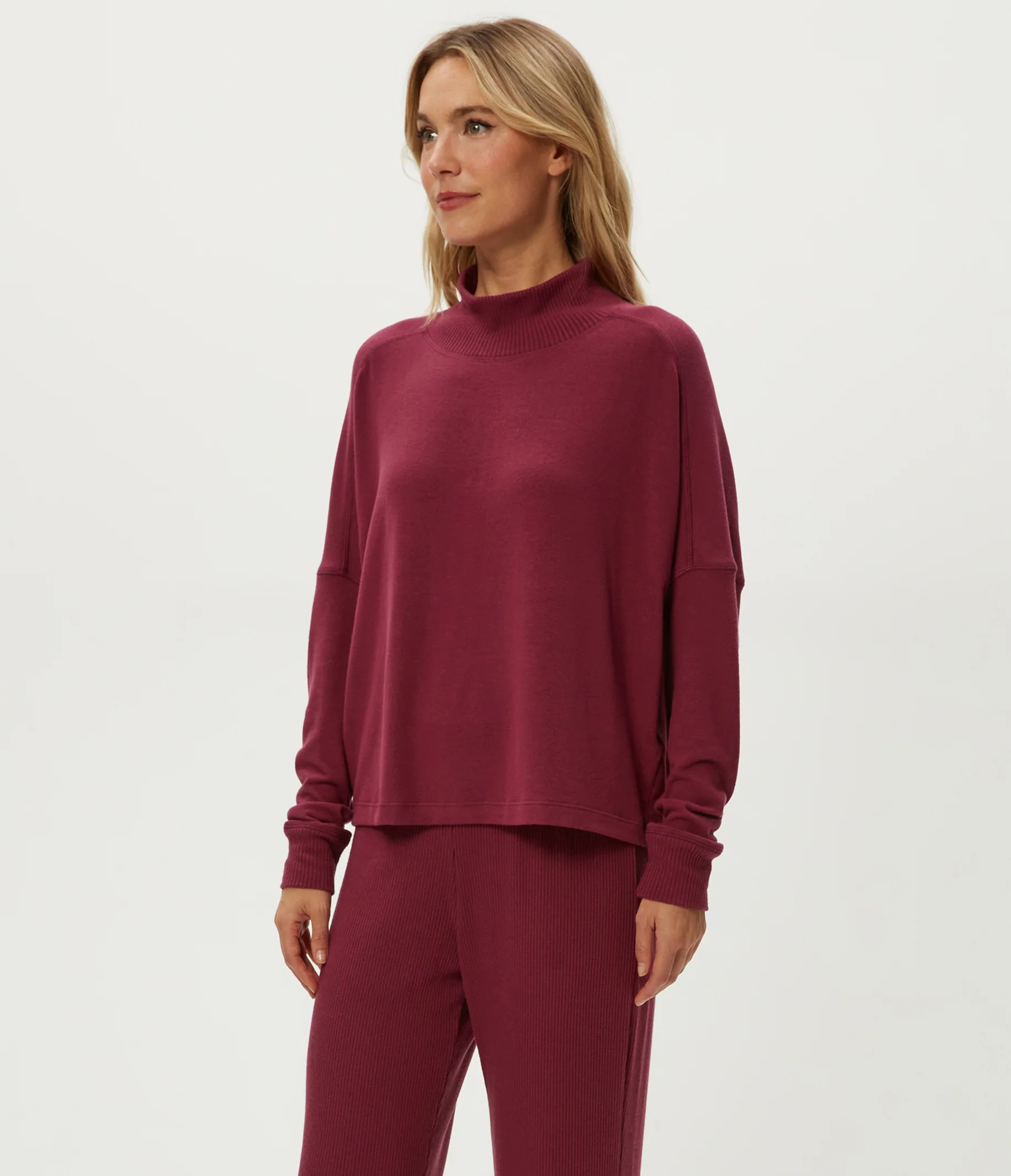 Frida Mock Neck Top - Image 51
