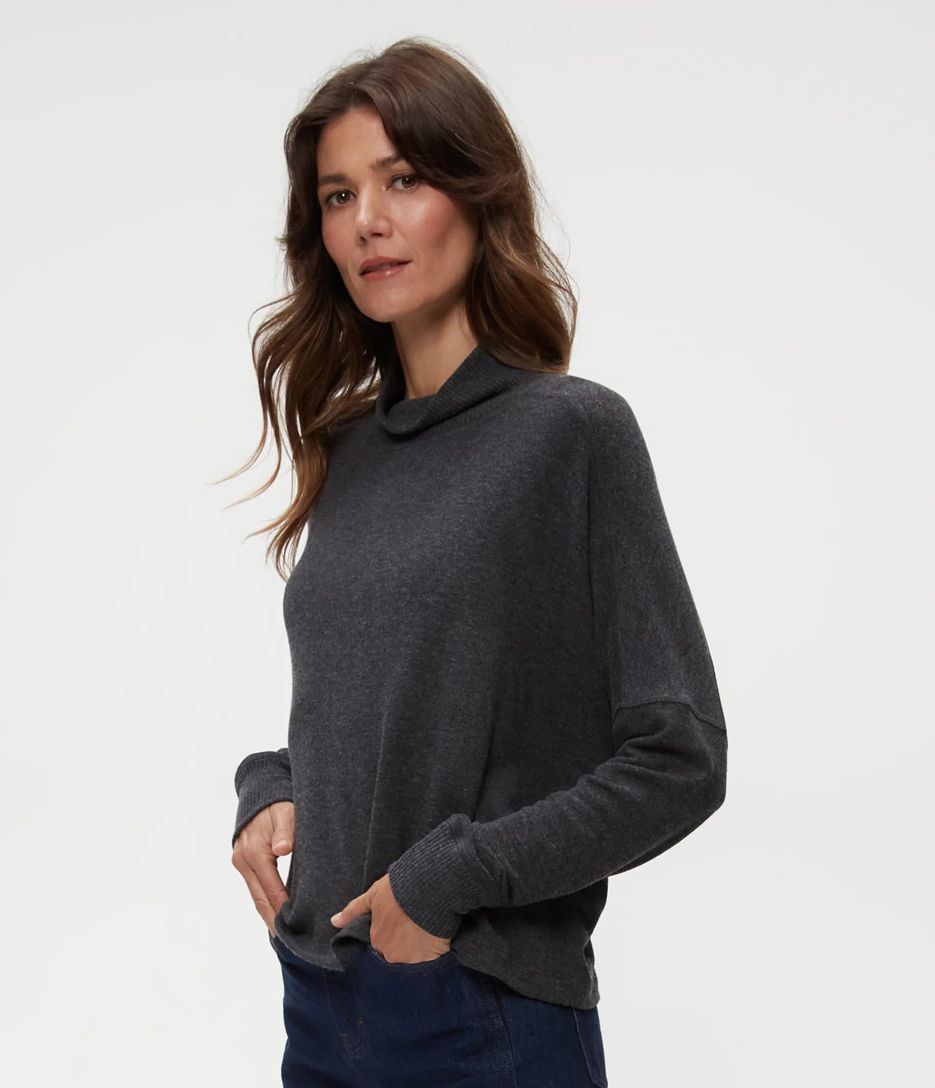 Frida Mock Neck Top - Image 7