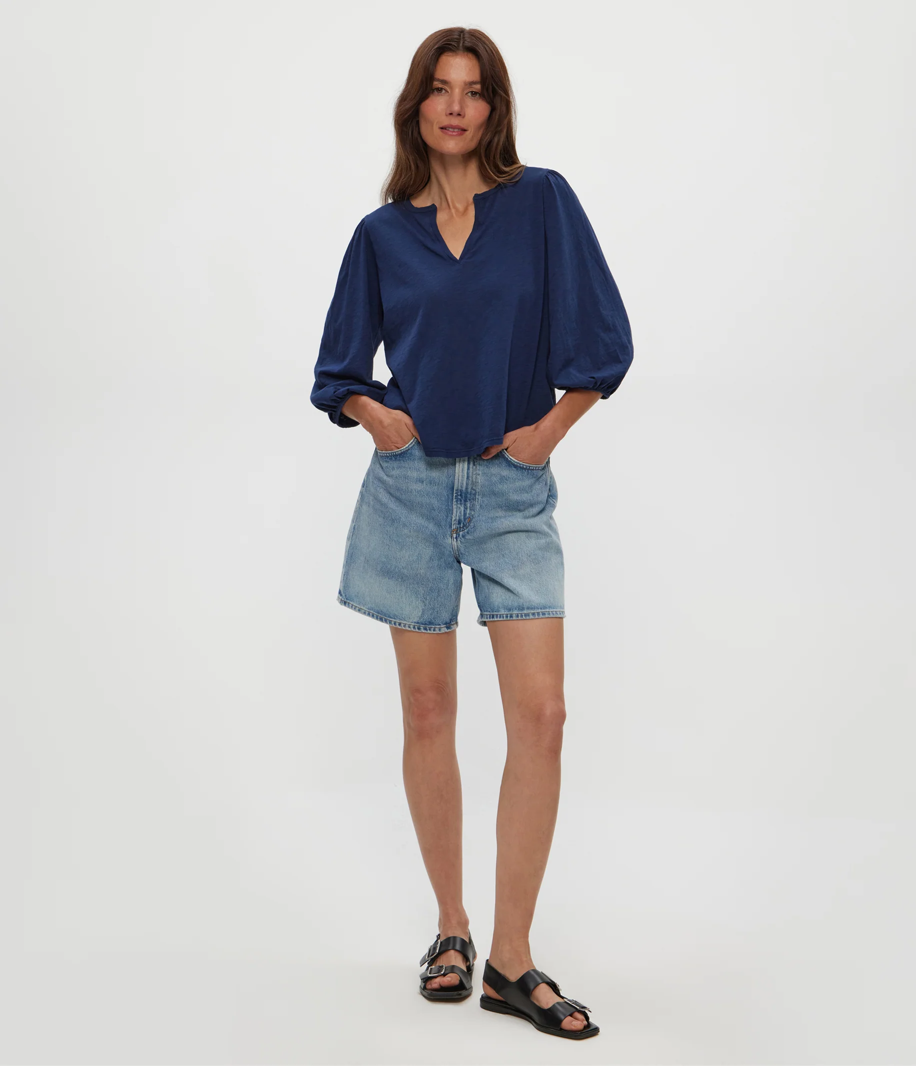 Gabi Puff Sleeve Top - Image 2