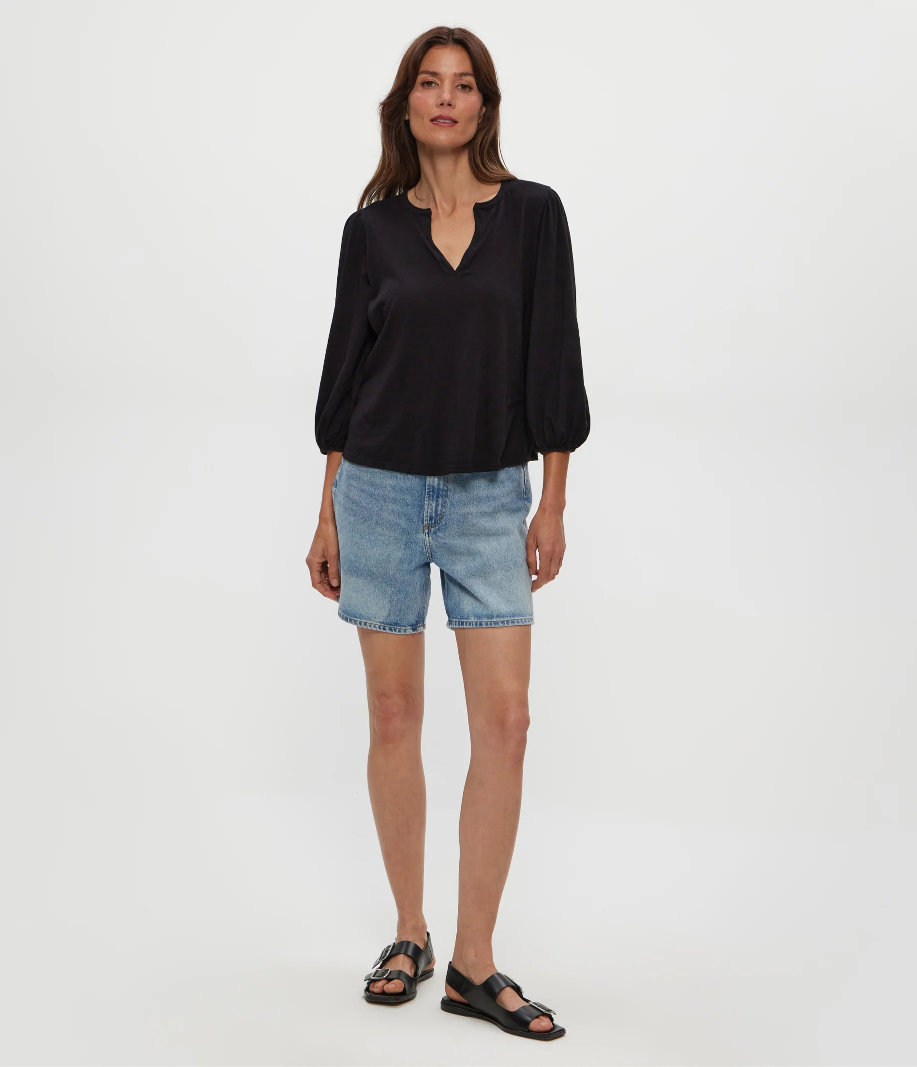 Gabi Puff Sleeve Top - Image 22