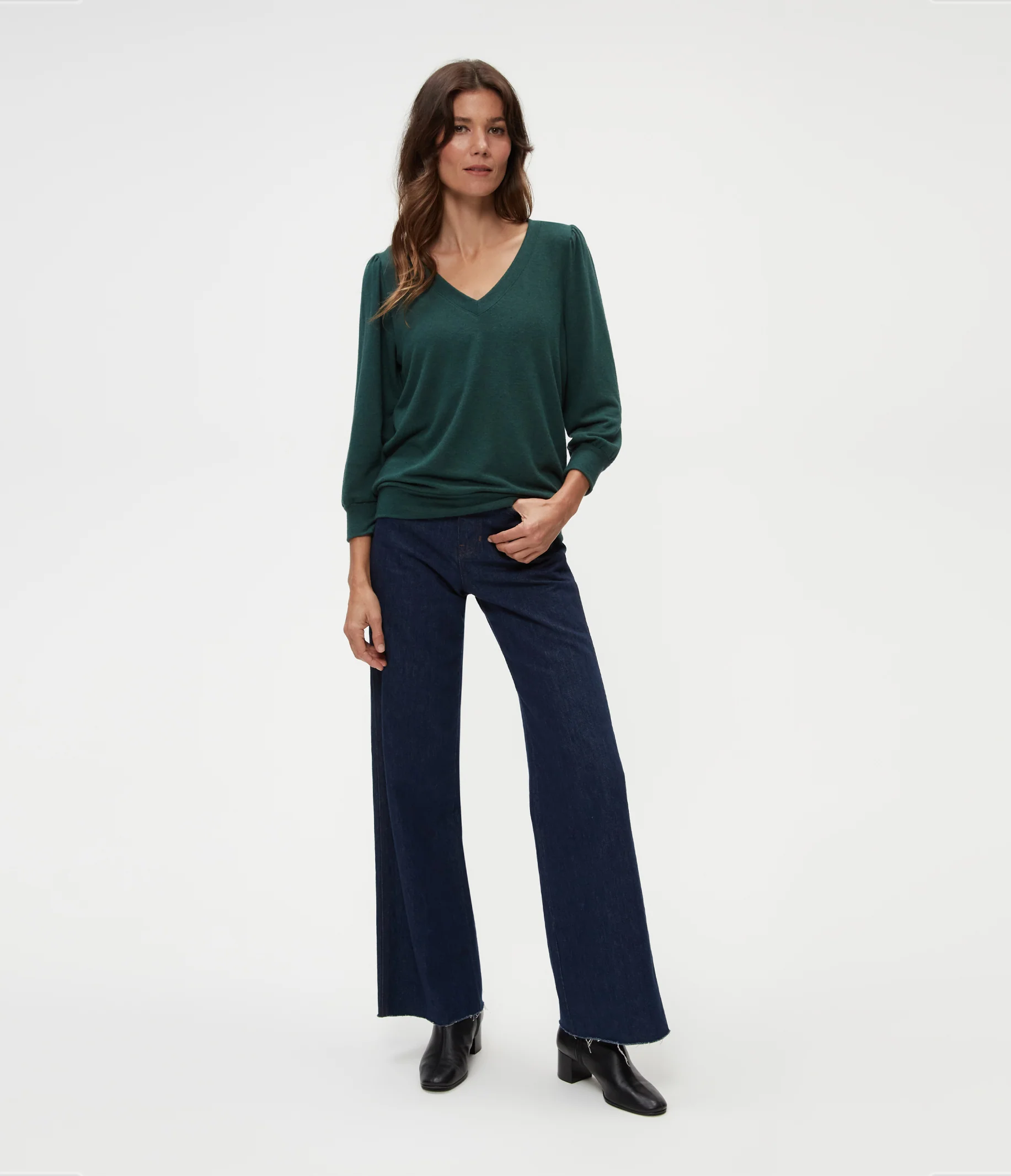 Gabriella V-Neck Top - Image 25