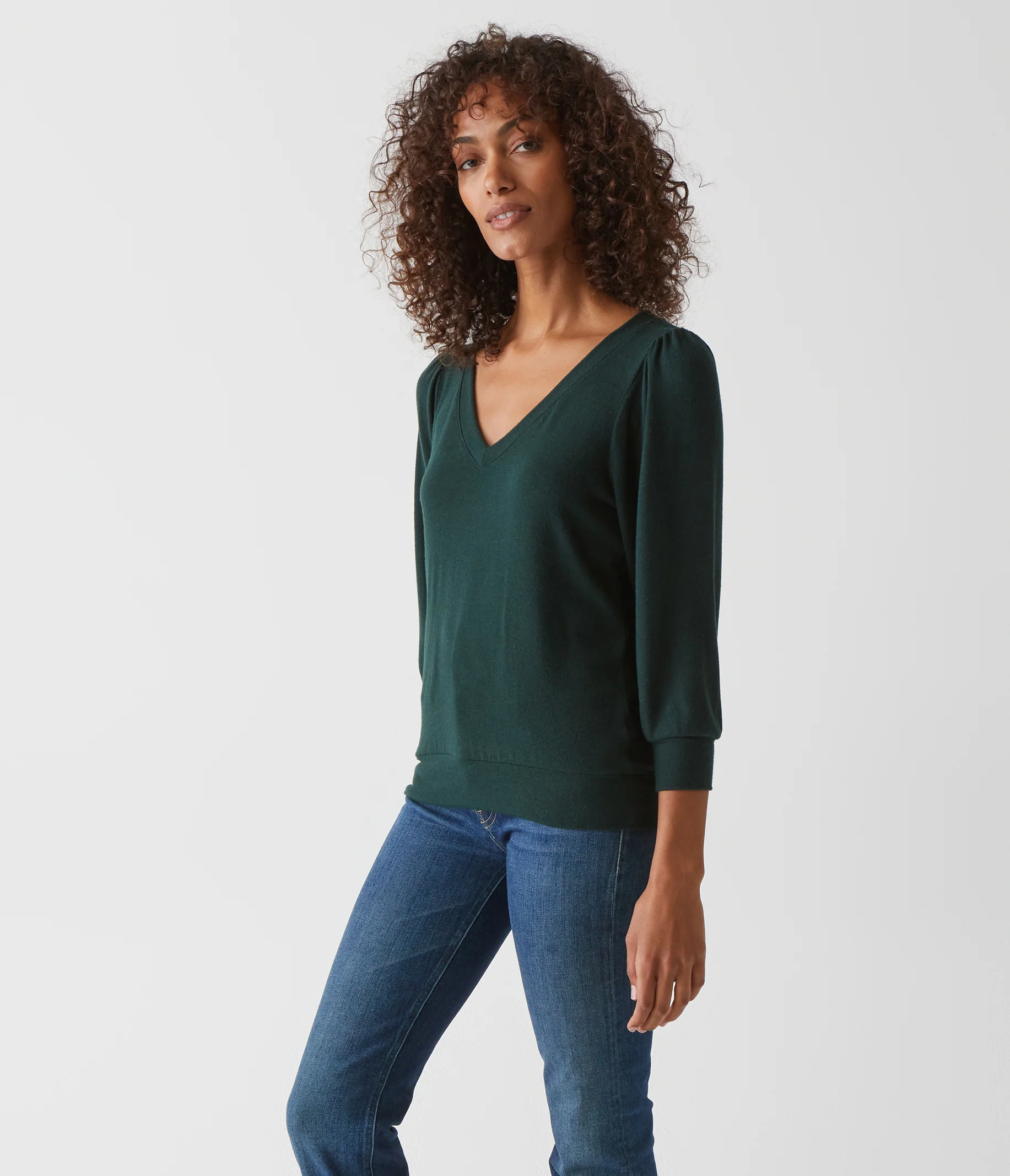 Gabriella V-Neck Top - Image 53