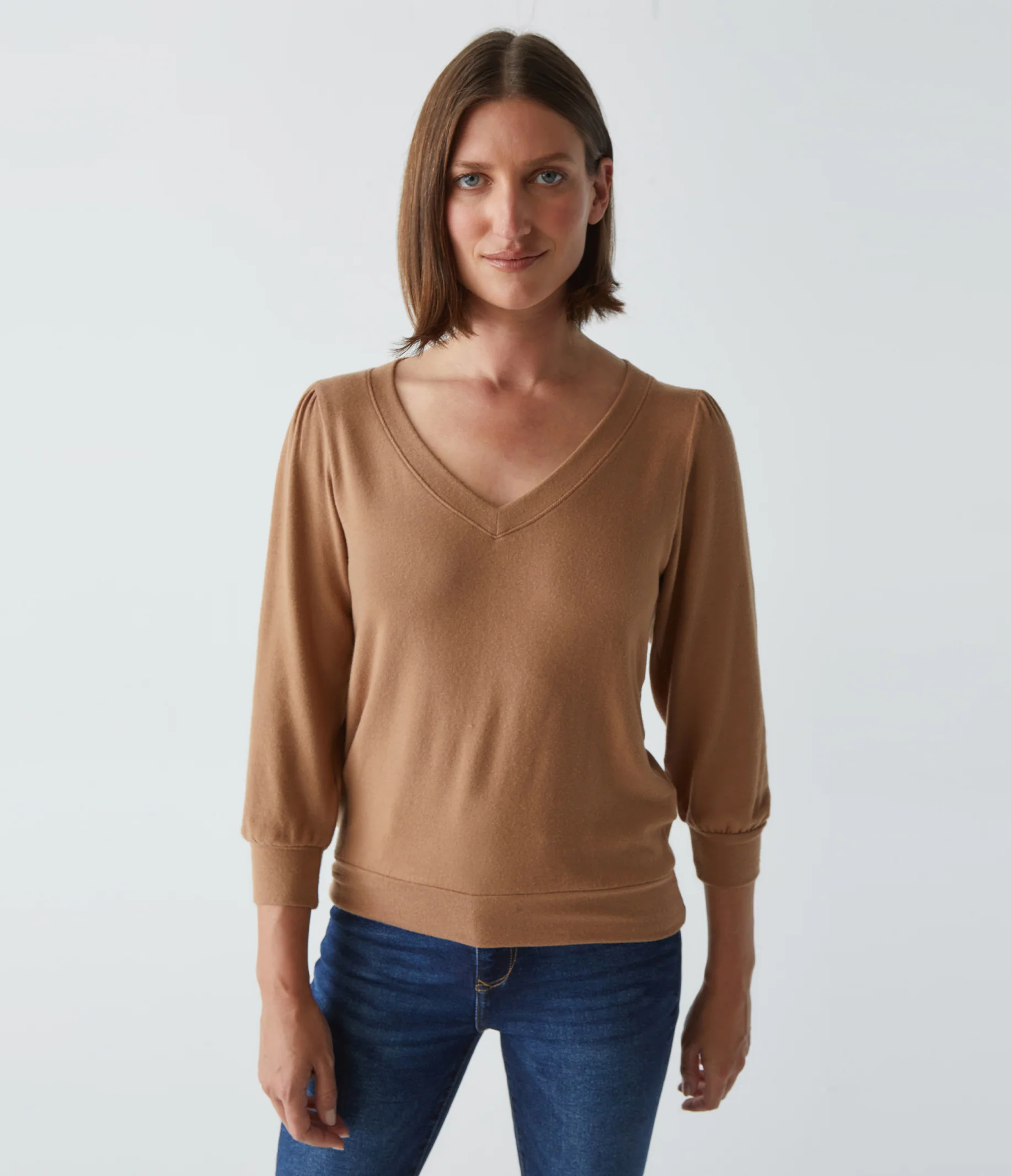 Gabriella V-Neck Top - Image 55