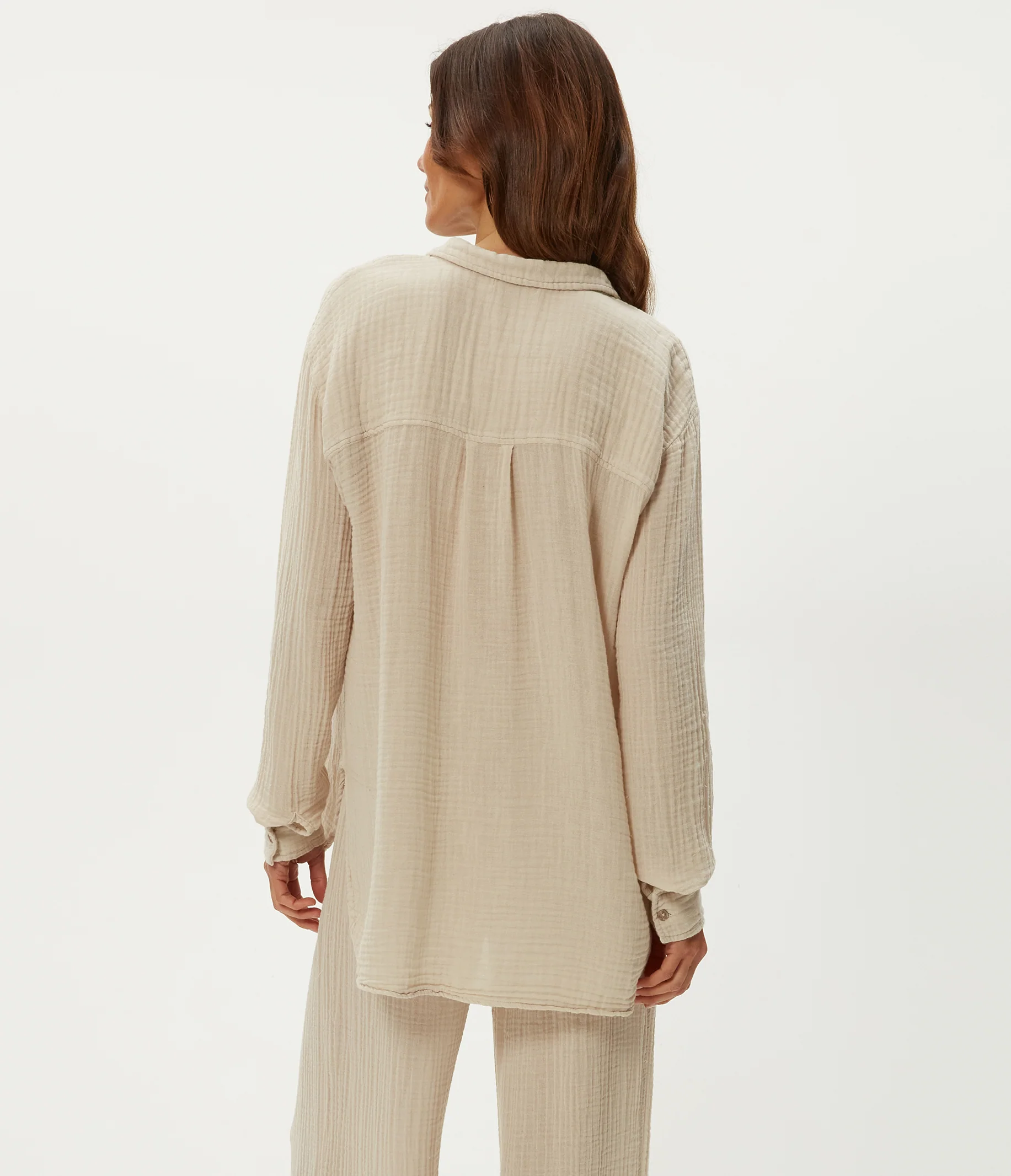 Leo Gauze Button Down Shirt - Image 16
