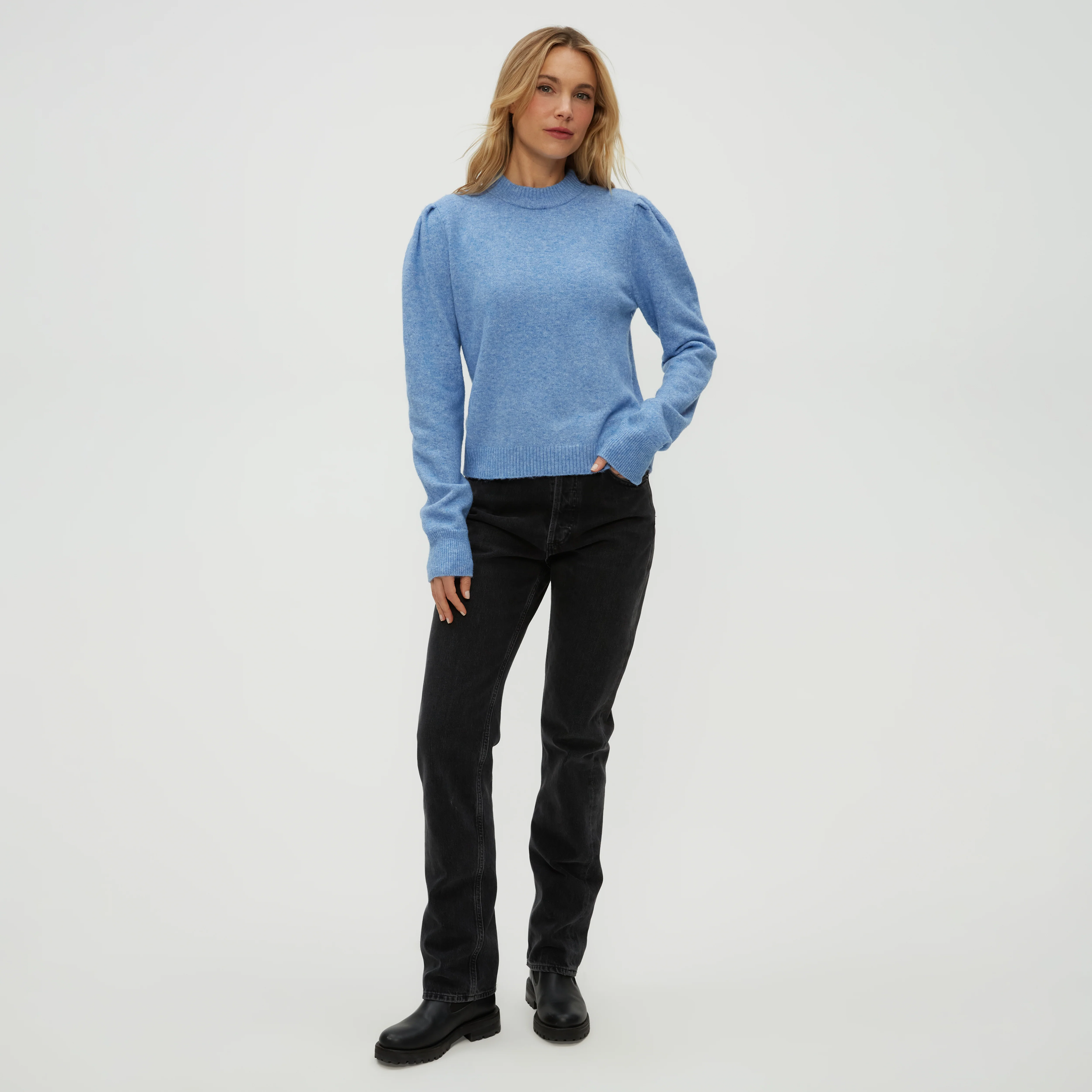 Genova Puff Sleeve Pullover - Image 10