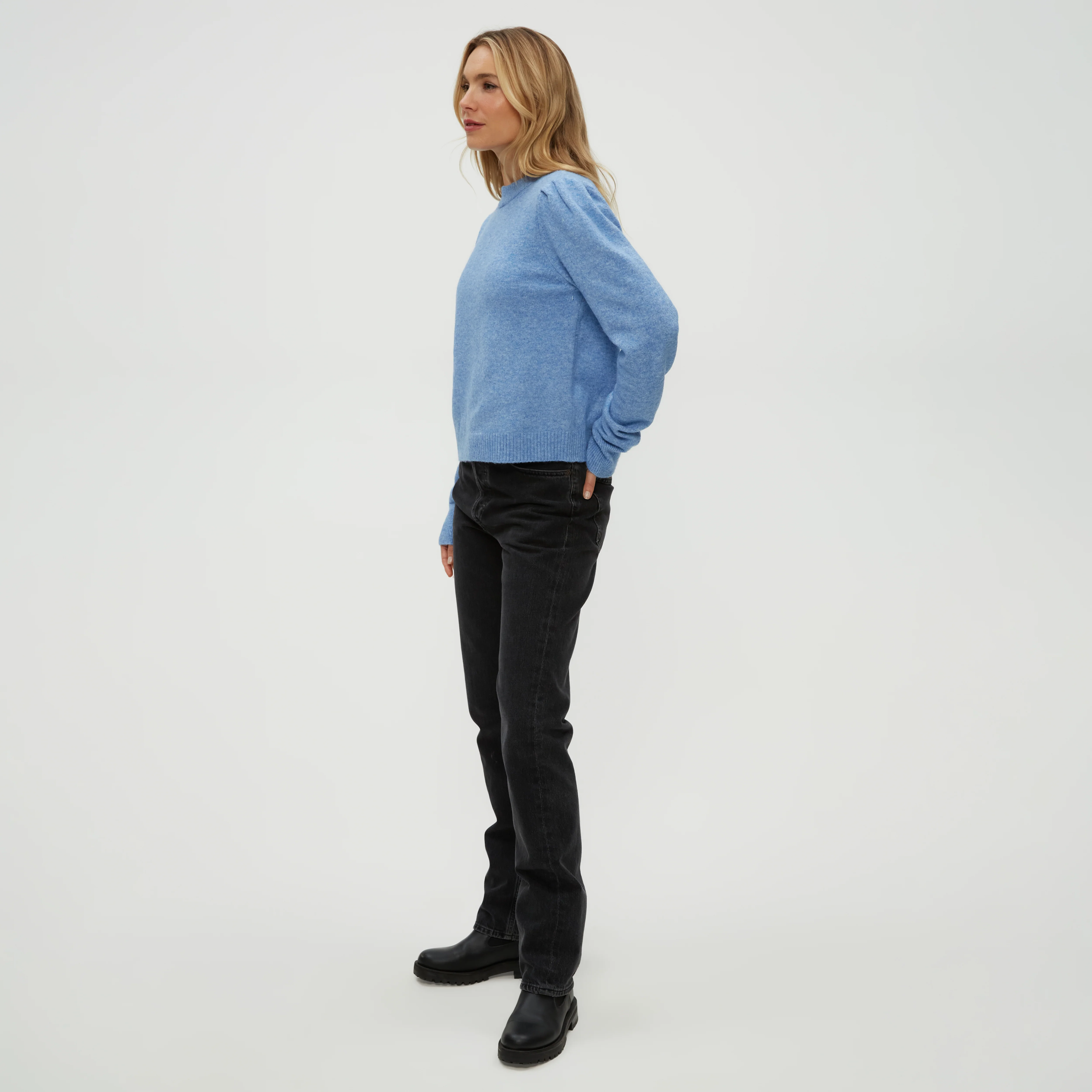 Genova Puff Sleeve Pullover - Image 11
