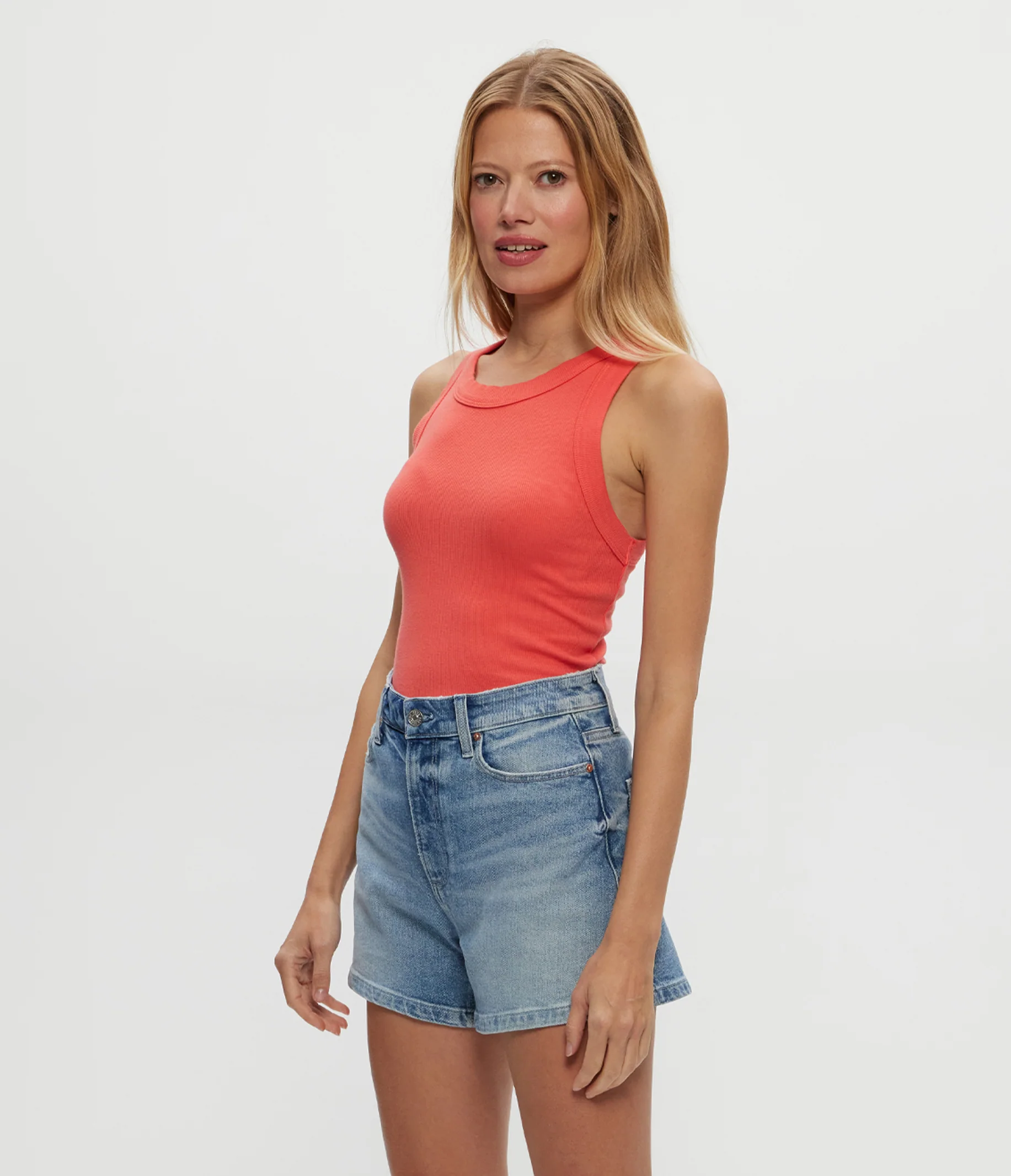 Gina Ribbed Crop Tank - Image 15