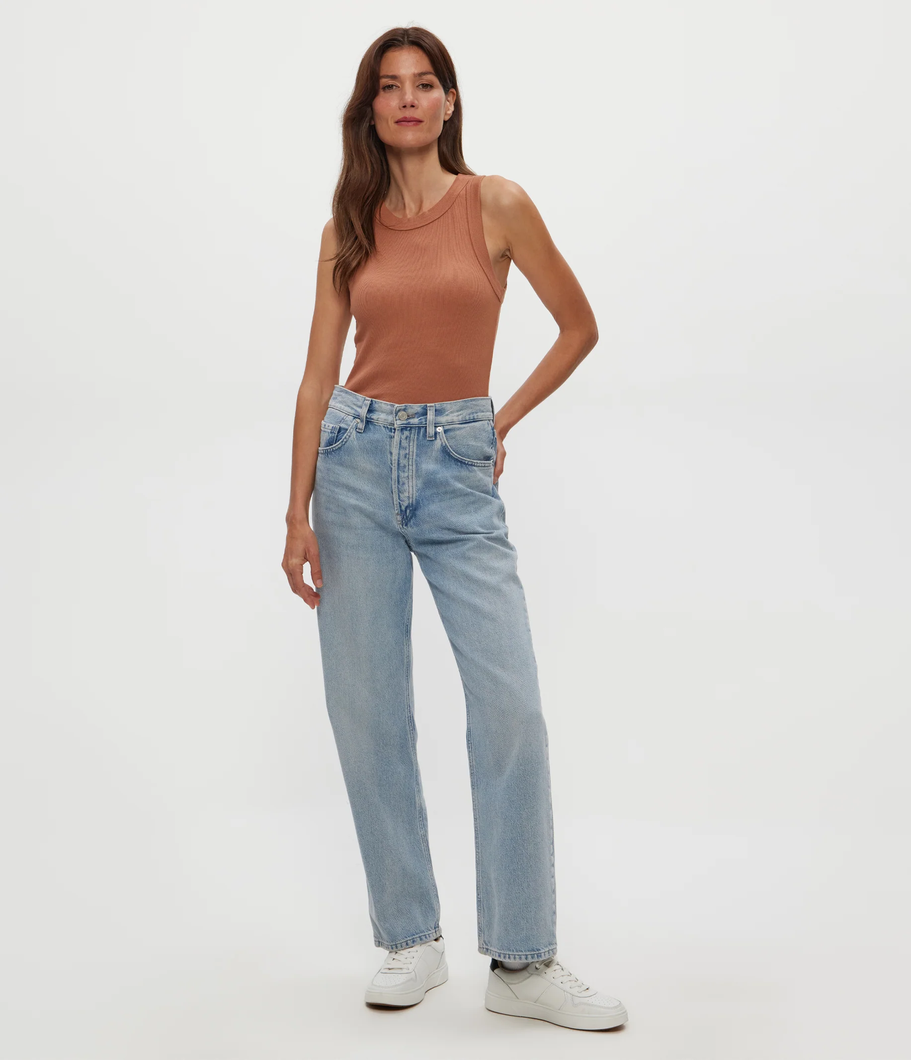 Gina Ribbed Crop Tank - Image 22